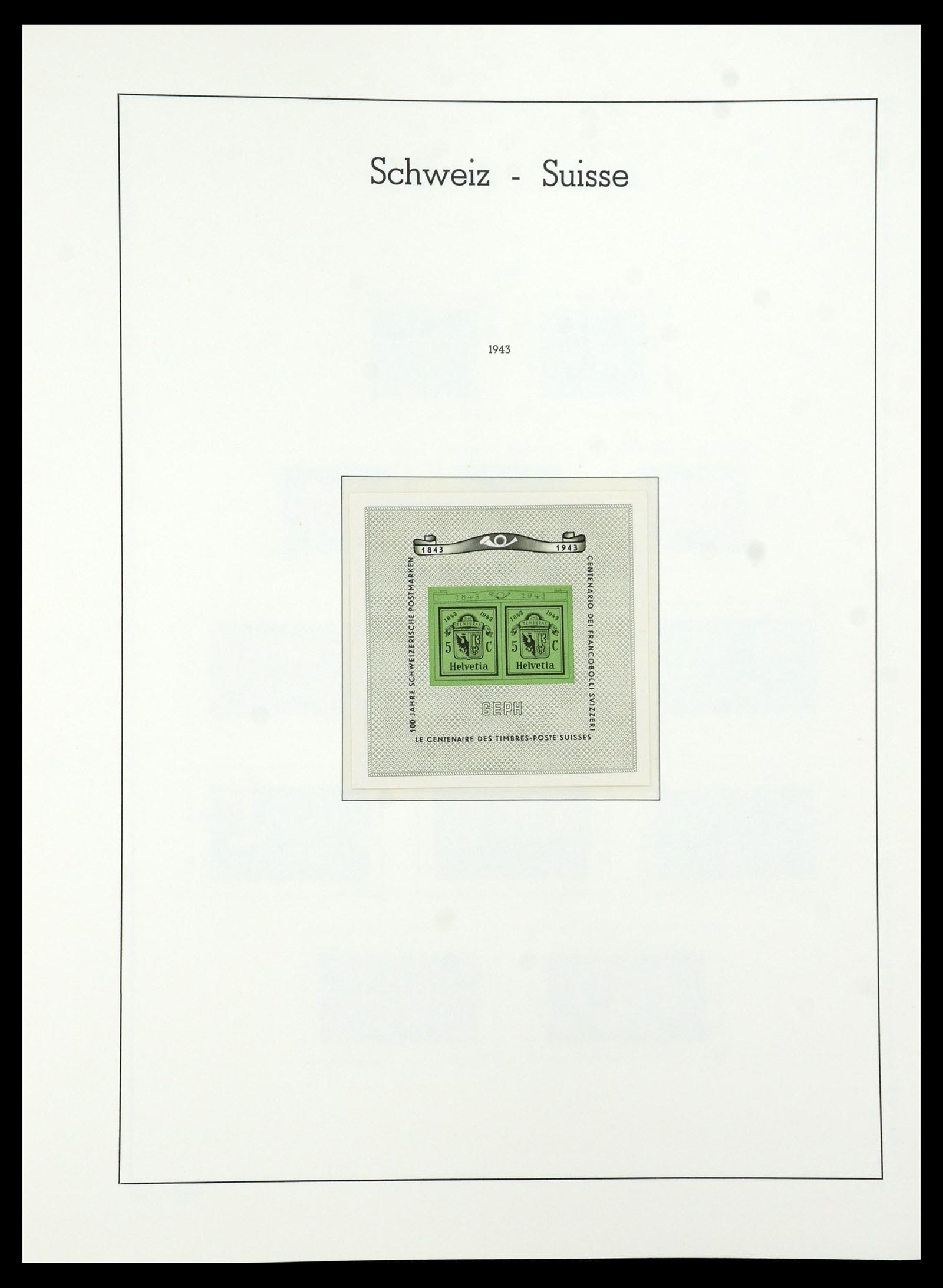 36284 049 - Postzegelverzameling 36284 Zwitserland 1854-2006.