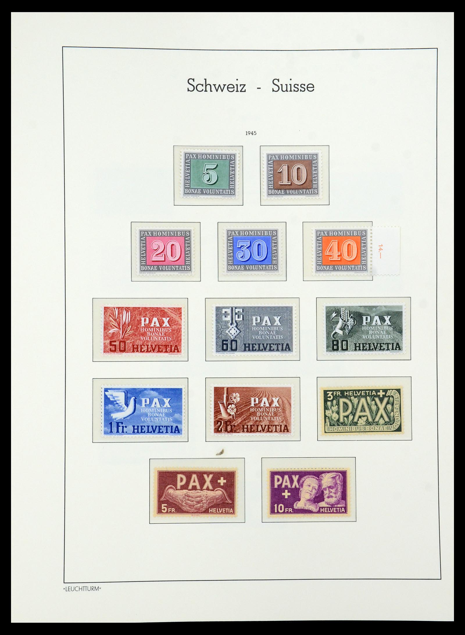 36284 050 - Stamp collection 36284 Switzerland 1854-2006.