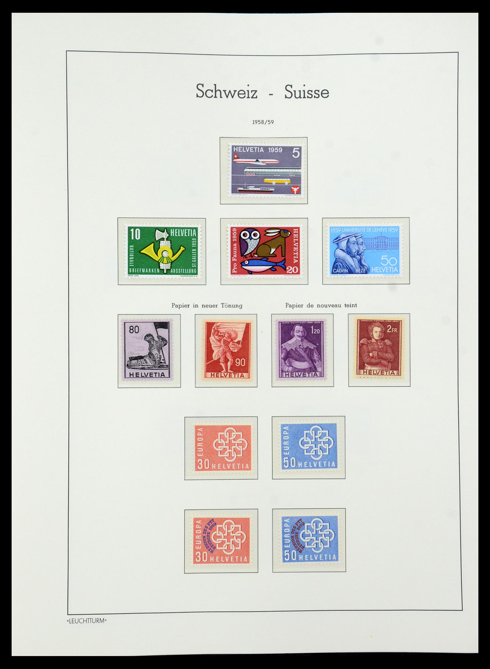 36284 057 - Postzegelverzameling 36284 Zwitserland 1854-2006.