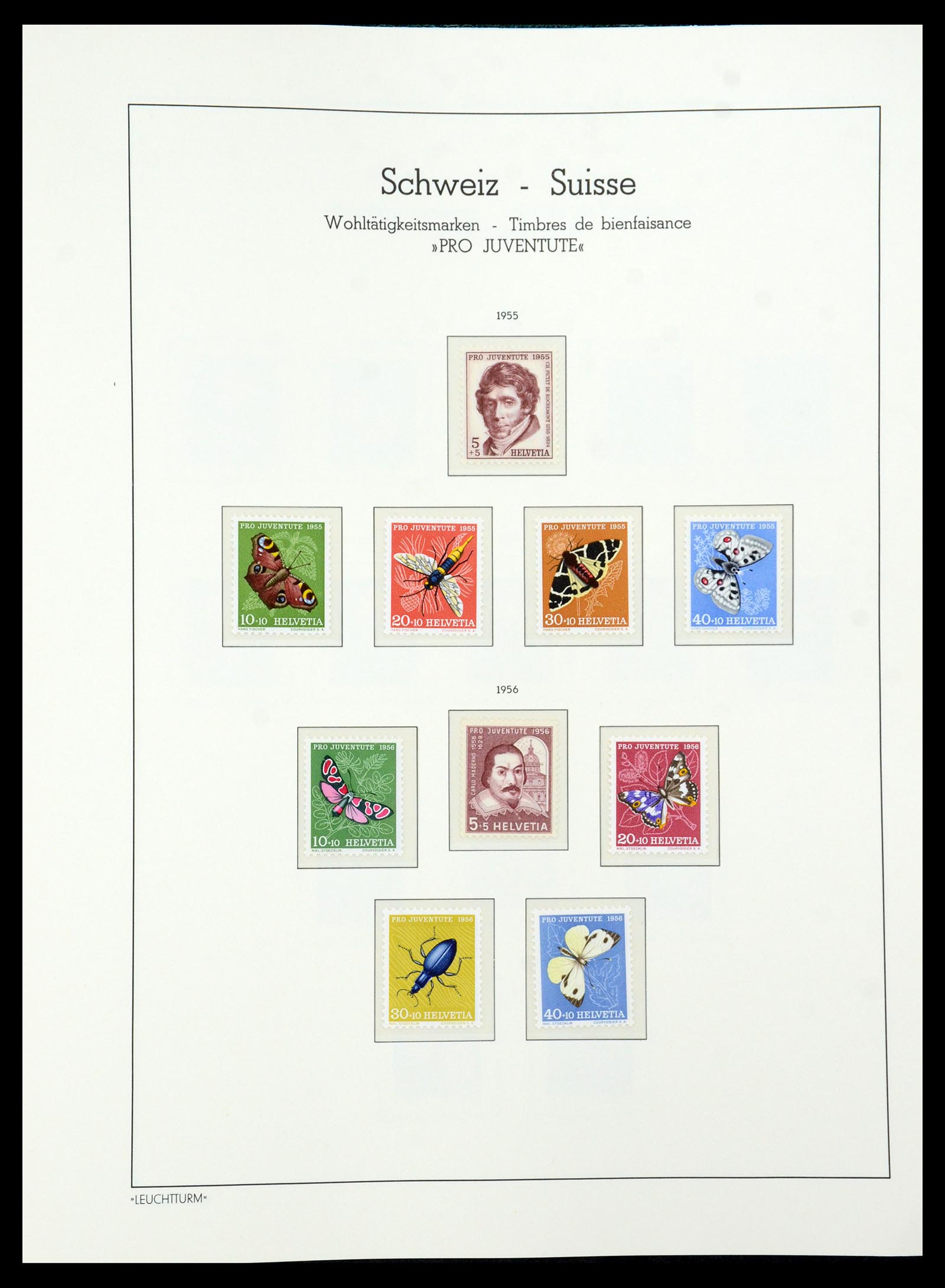 36284 063 - Postzegelverzameling 36284 Zwitserland 1854-2006.