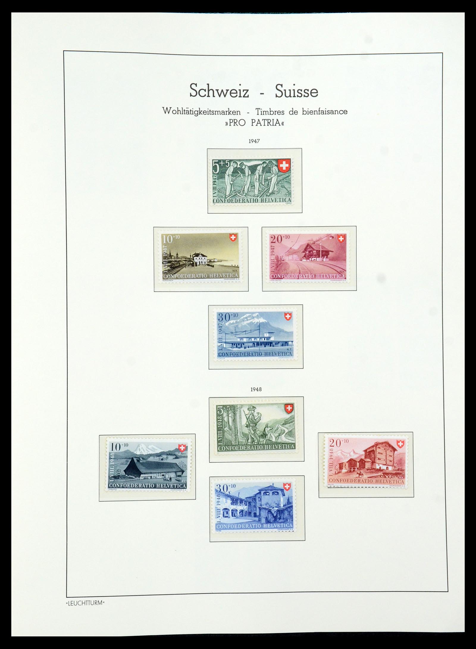 36284 066 - Postzegelverzameling 36284 Zwitserland 1854-2006.