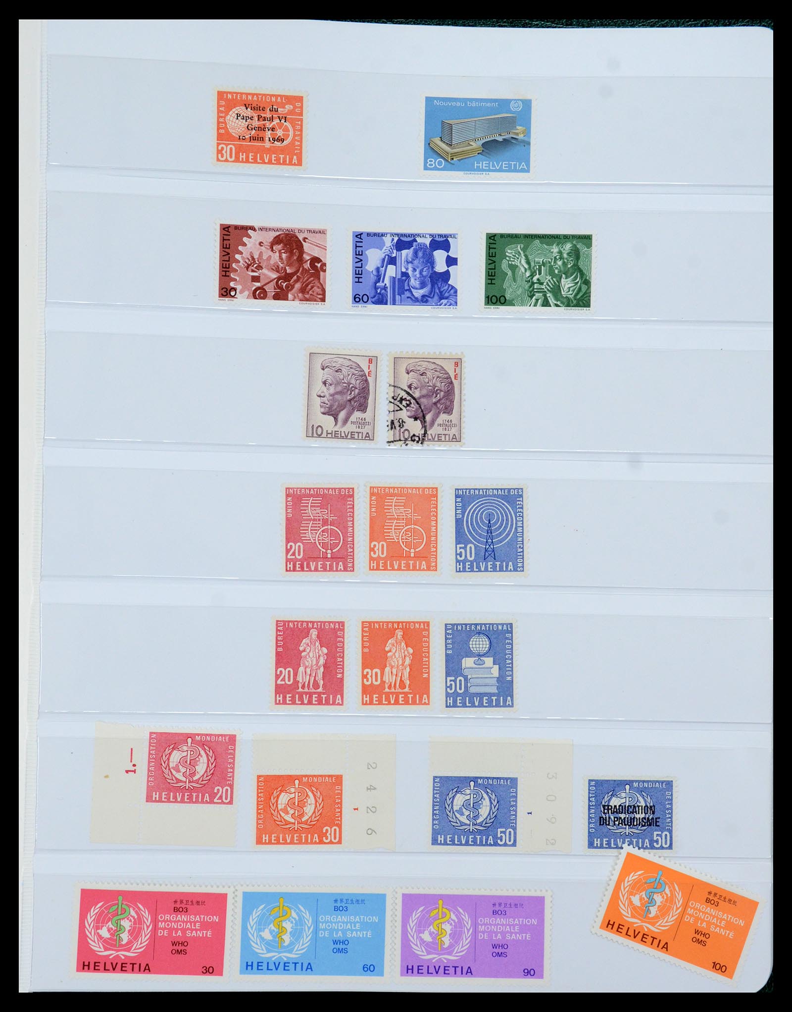 36284 069 - Postzegelverzameling 36284 Zwitserland 1854-2006.