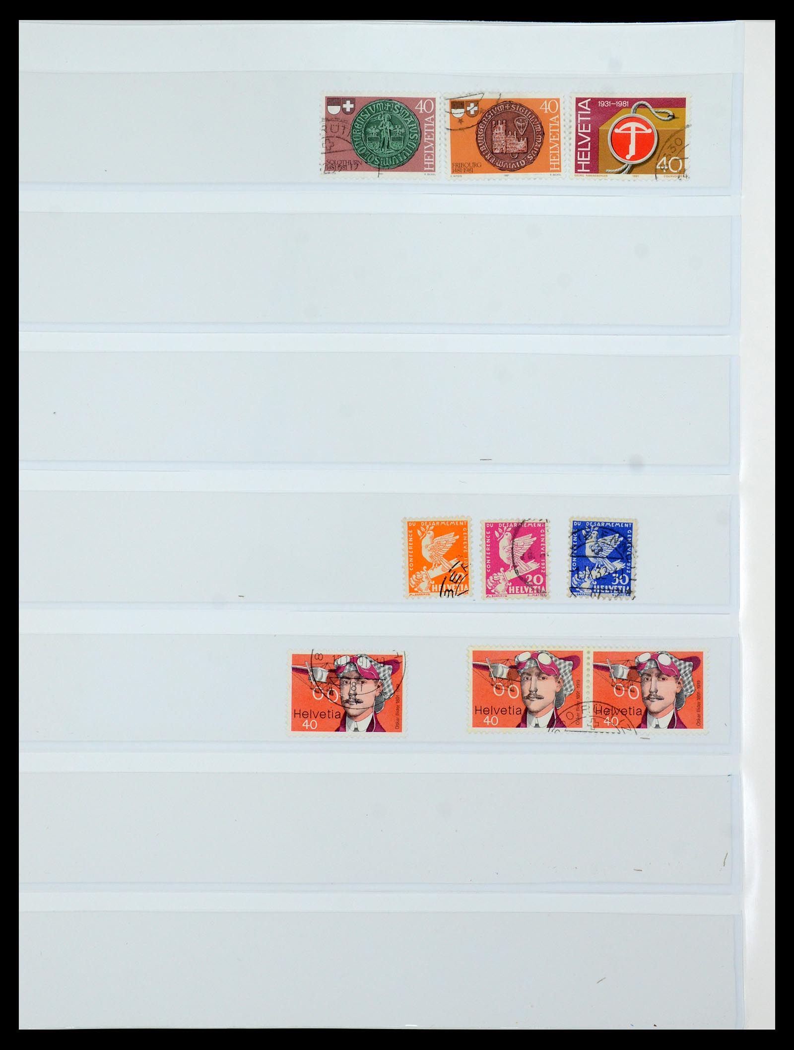 36284 082 - Postzegelverzameling 36284 Zwitserland 1854-2006.