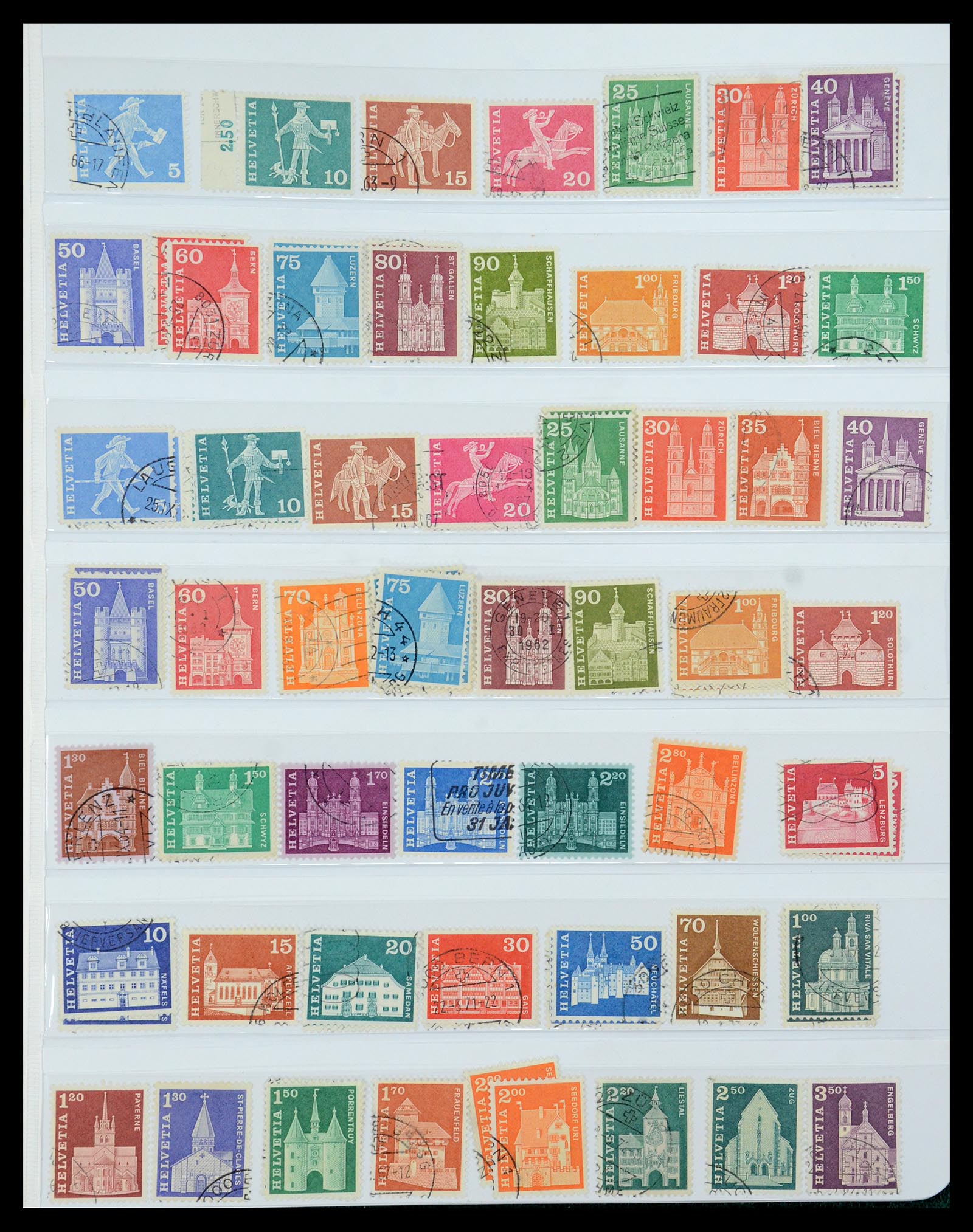 36284 083 - Postzegelverzameling 36284 Zwitserland 1854-2006.