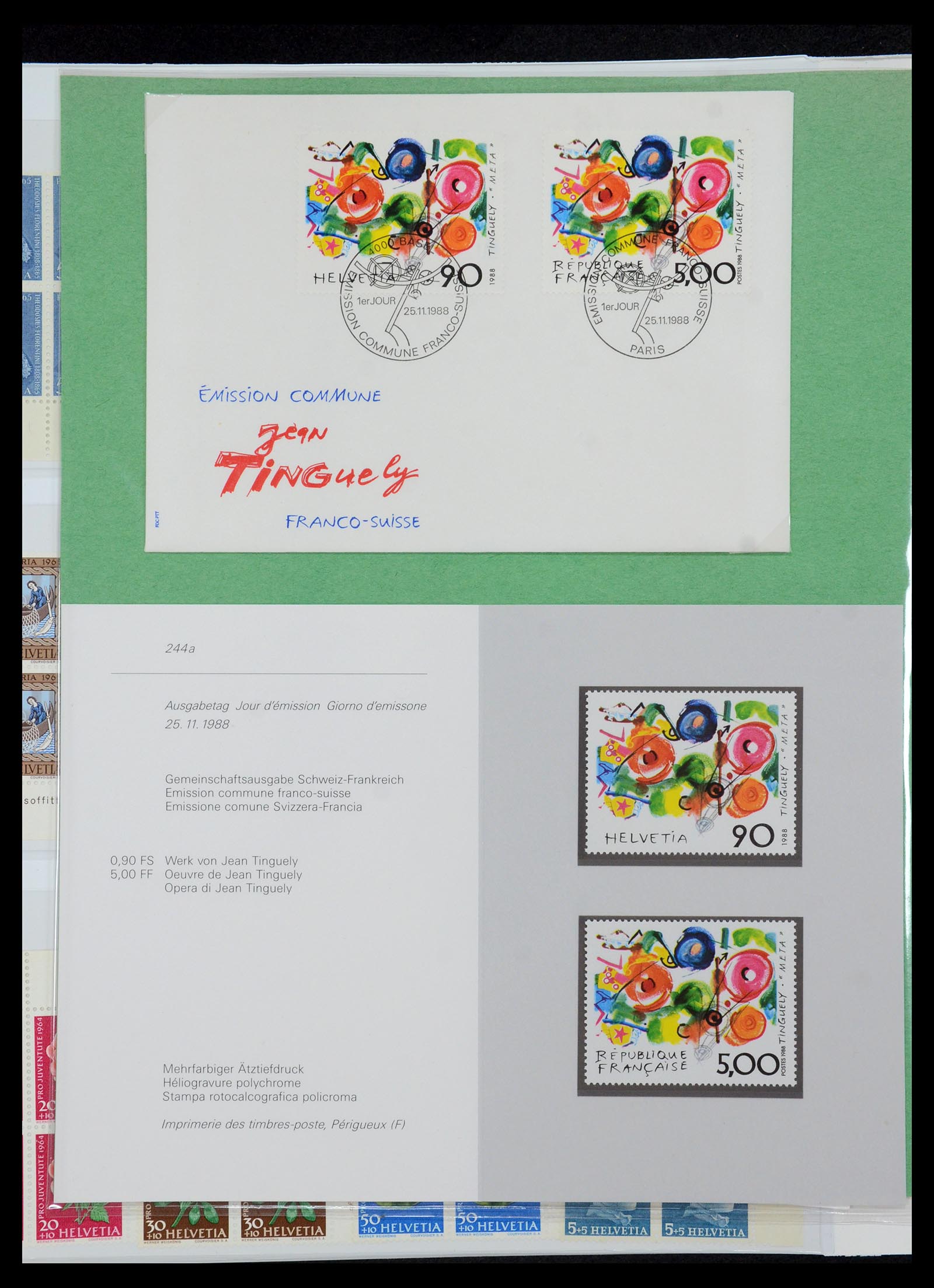 36284 090 - Postzegelverzameling 36284 Zwitserland 1854-2006.