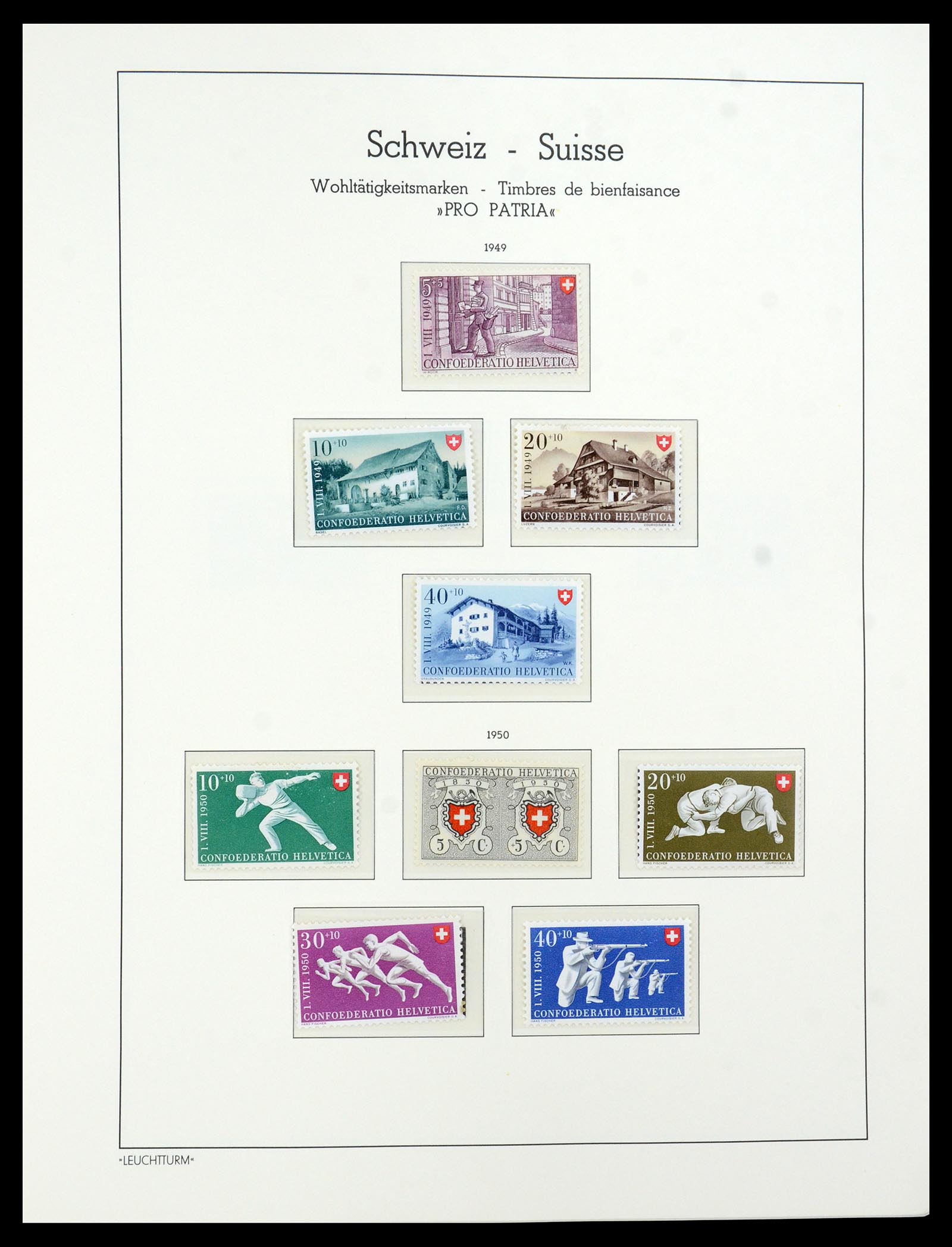 36284 095 - Postzegelverzameling 36284 Zwitserland 1854-2006.