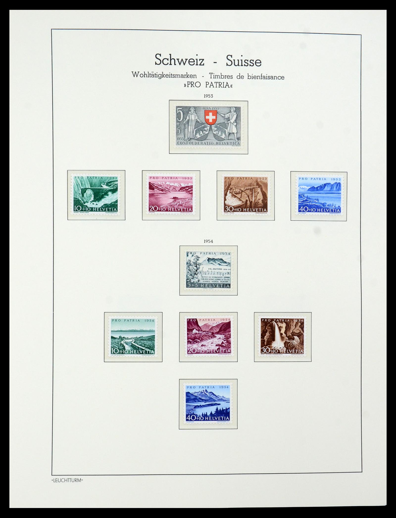 36284 097 - Postzegelverzameling 36284 Zwitserland 1854-2006.
