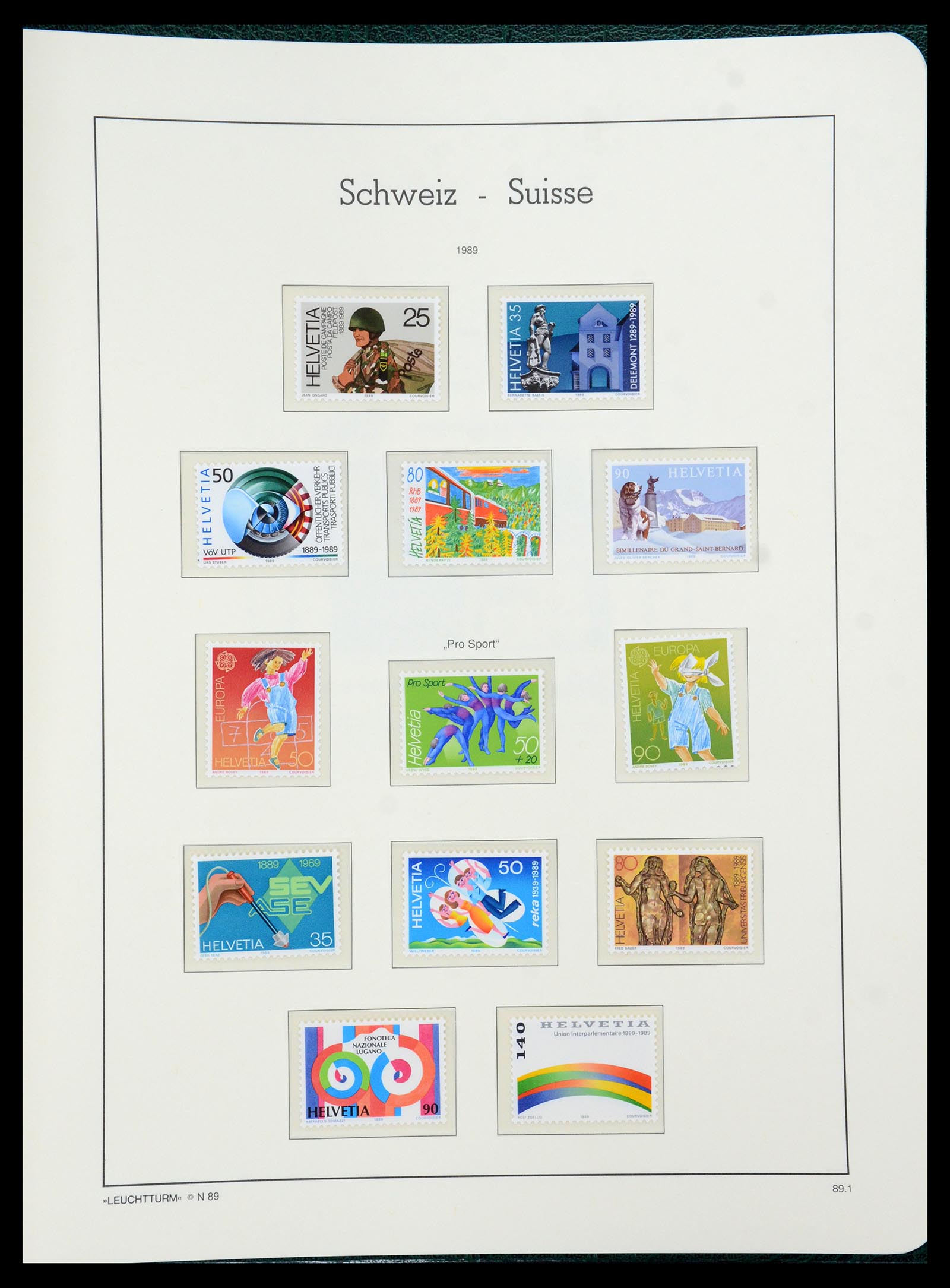 36284 182 - Postzegelverzameling 36284 Zwitserland 1854-2006.