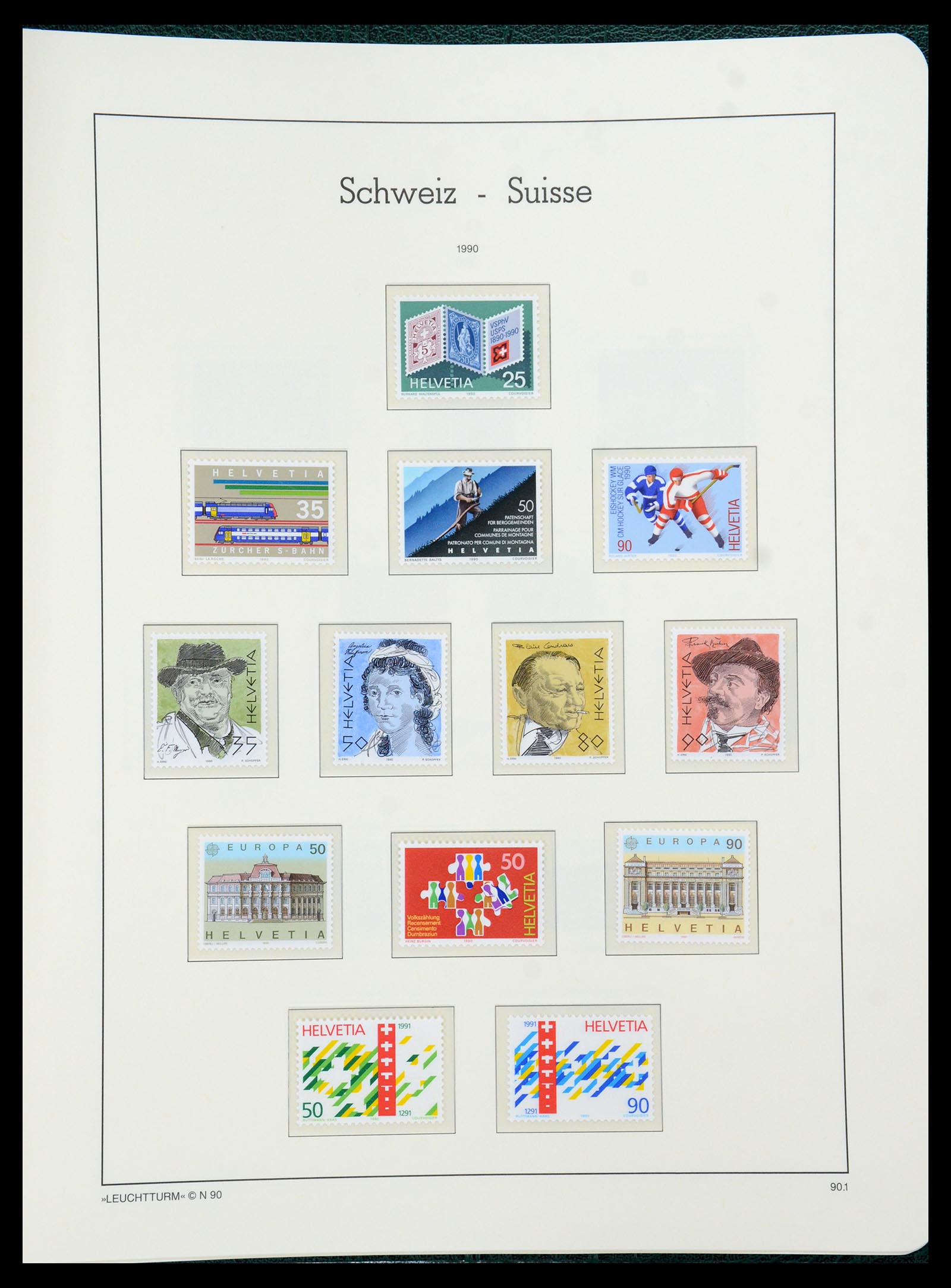 36284 184 - Postzegelverzameling 36284 Zwitserland 1854-2006.