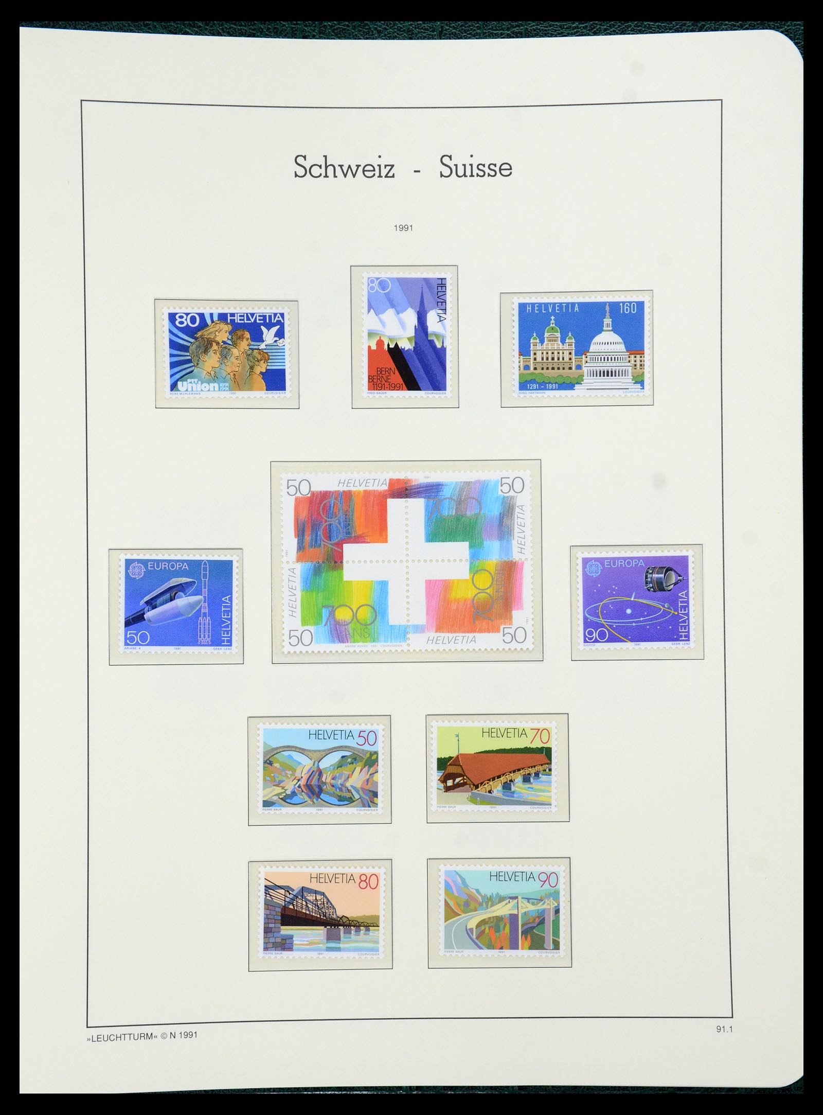 36284 185 - Postzegelverzameling 36284 Zwitserland 1854-2006.