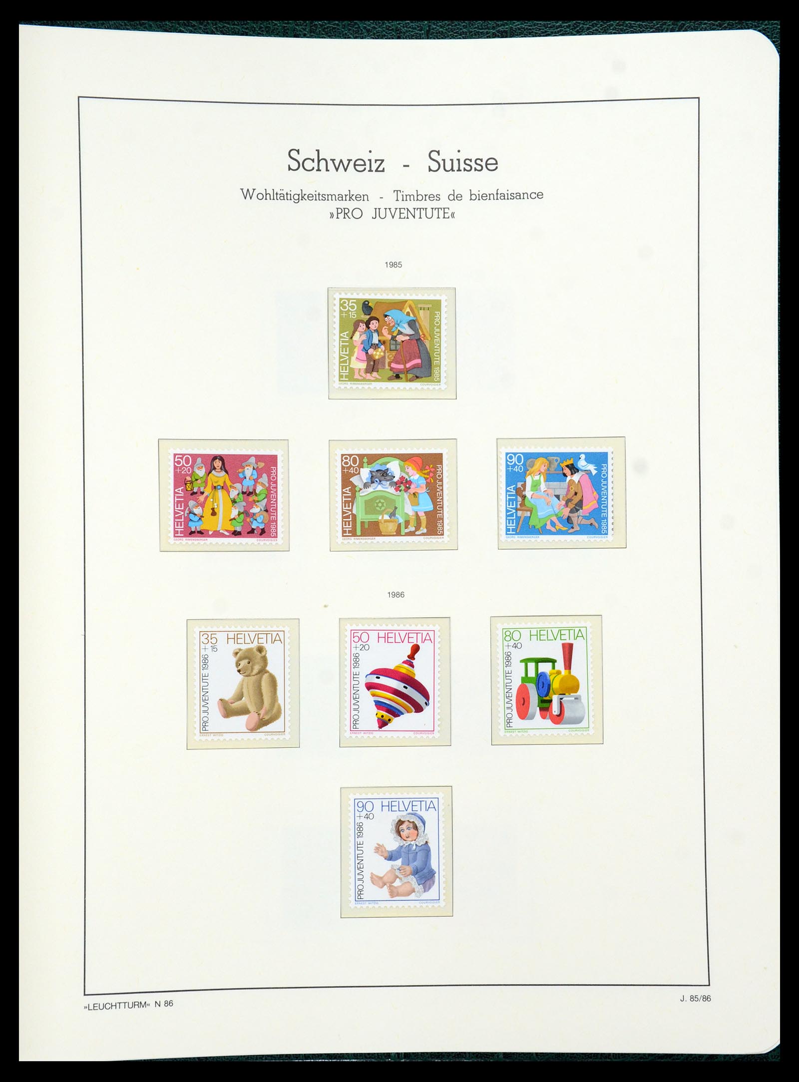 36284 189 - Postzegelverzameling 36284 Zwitserland 1854-2006.