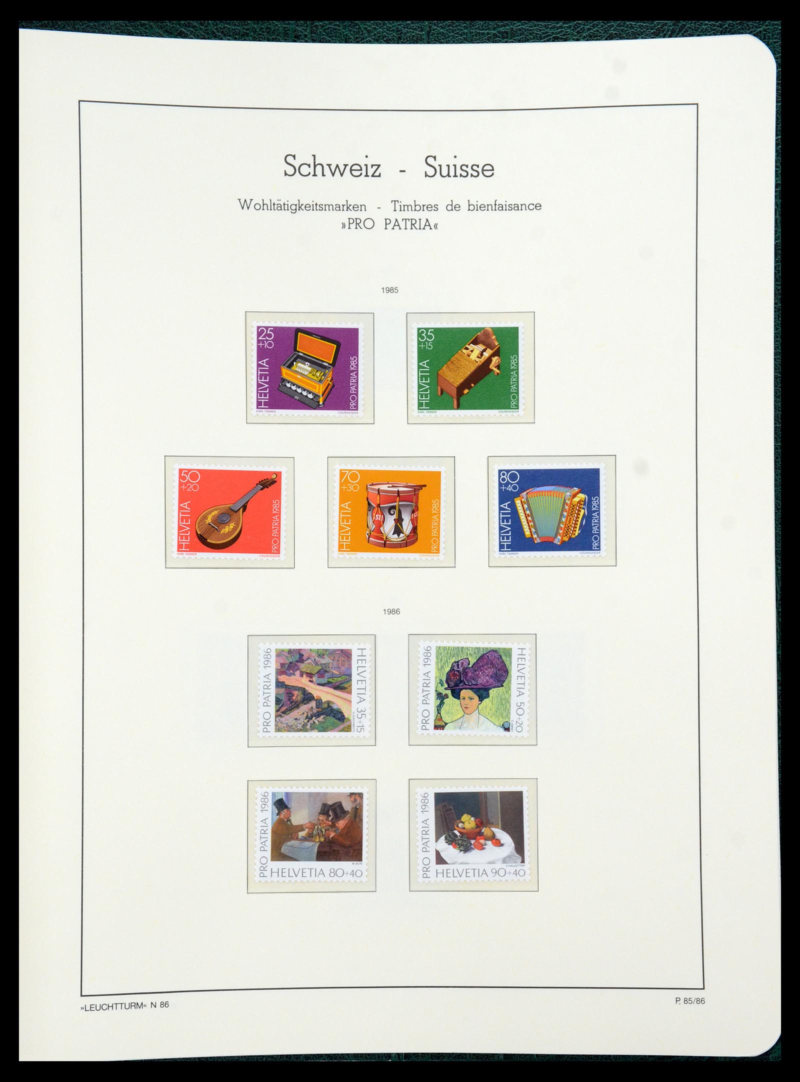 36284 195 - Postzegelverzameling 36284 Zwitserland 1854-2006.