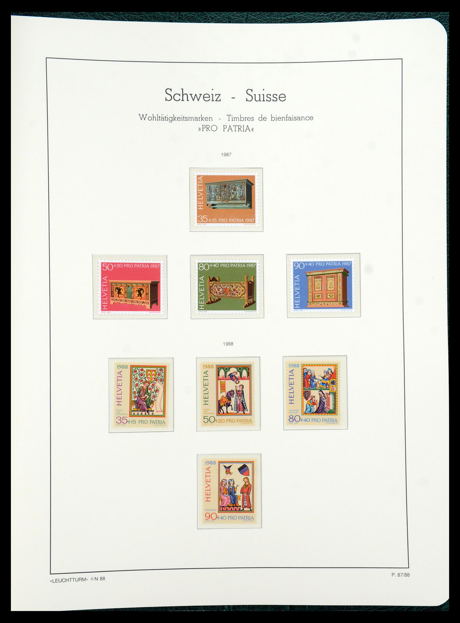 36284 196 - Postzegelverzameling 36284 Zwitserland 1854-2006.