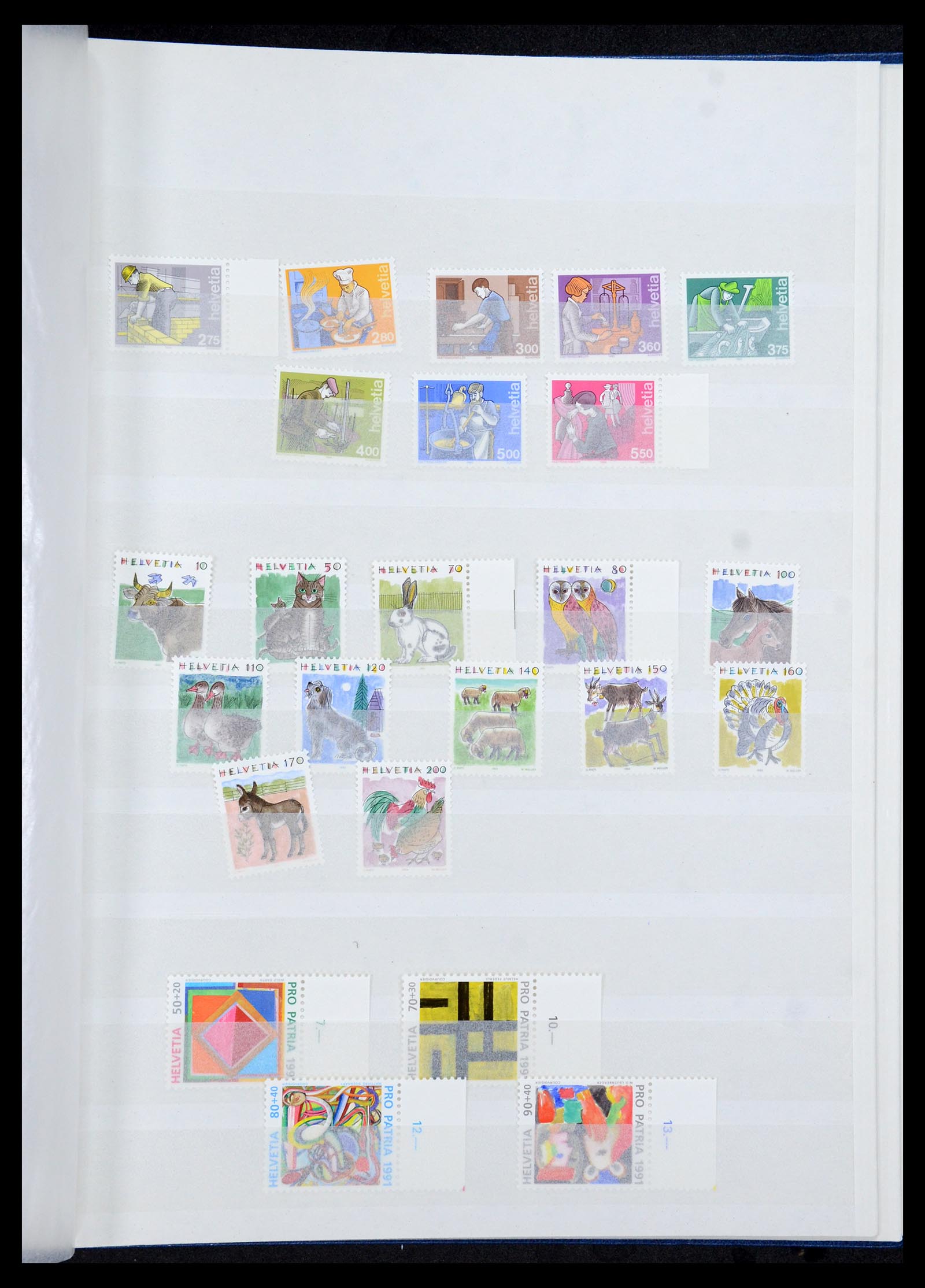 36284 198 - Postzegelverzameling 36284 Zwitserland 1854-2006.