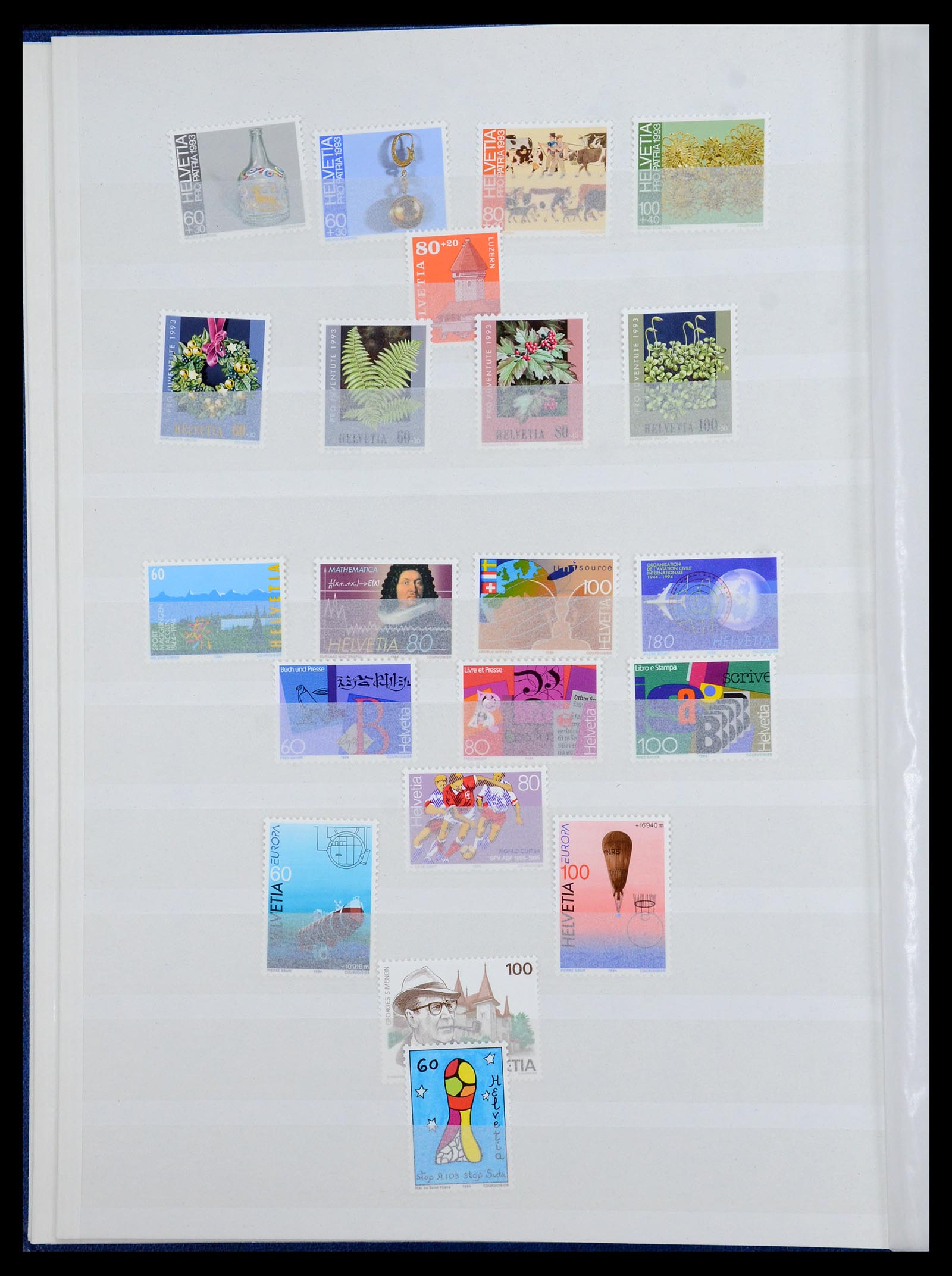 36284 201 - Postzegelverzameling 36284 Zwitserland 1854-2006.
