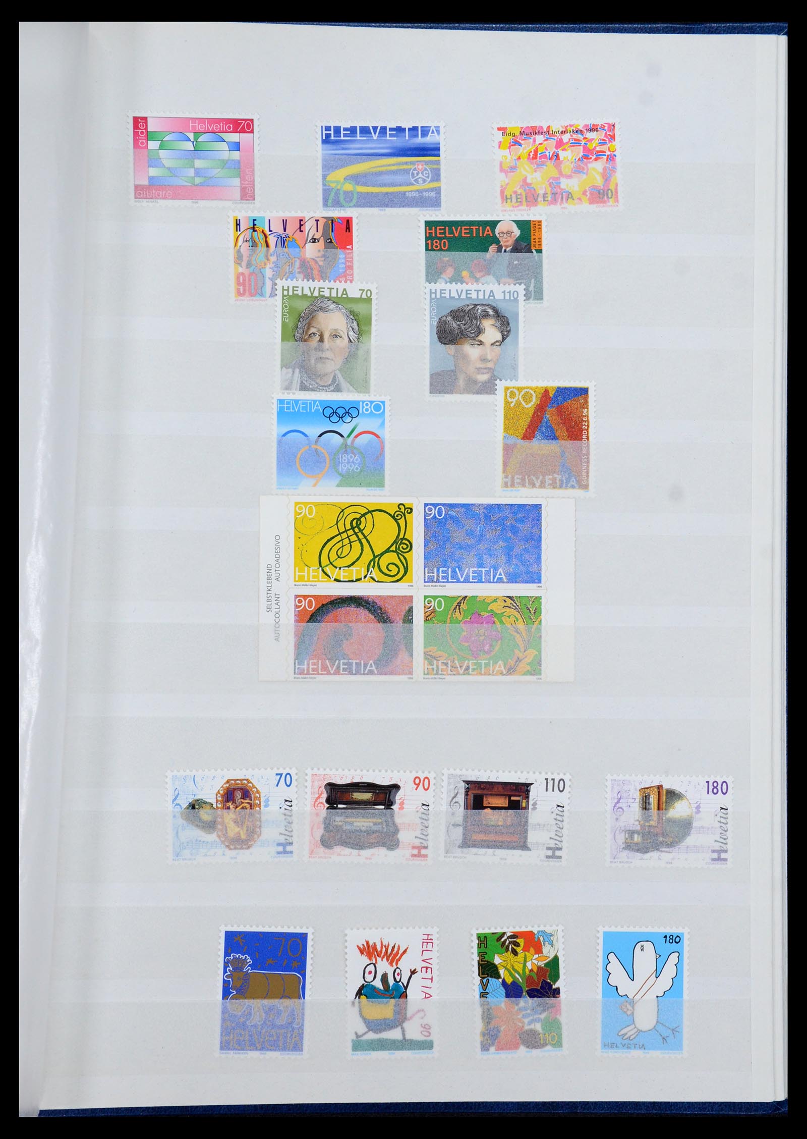 36284 204 - Postzegelverzameling 36284 Zwitserland 1854-2006.