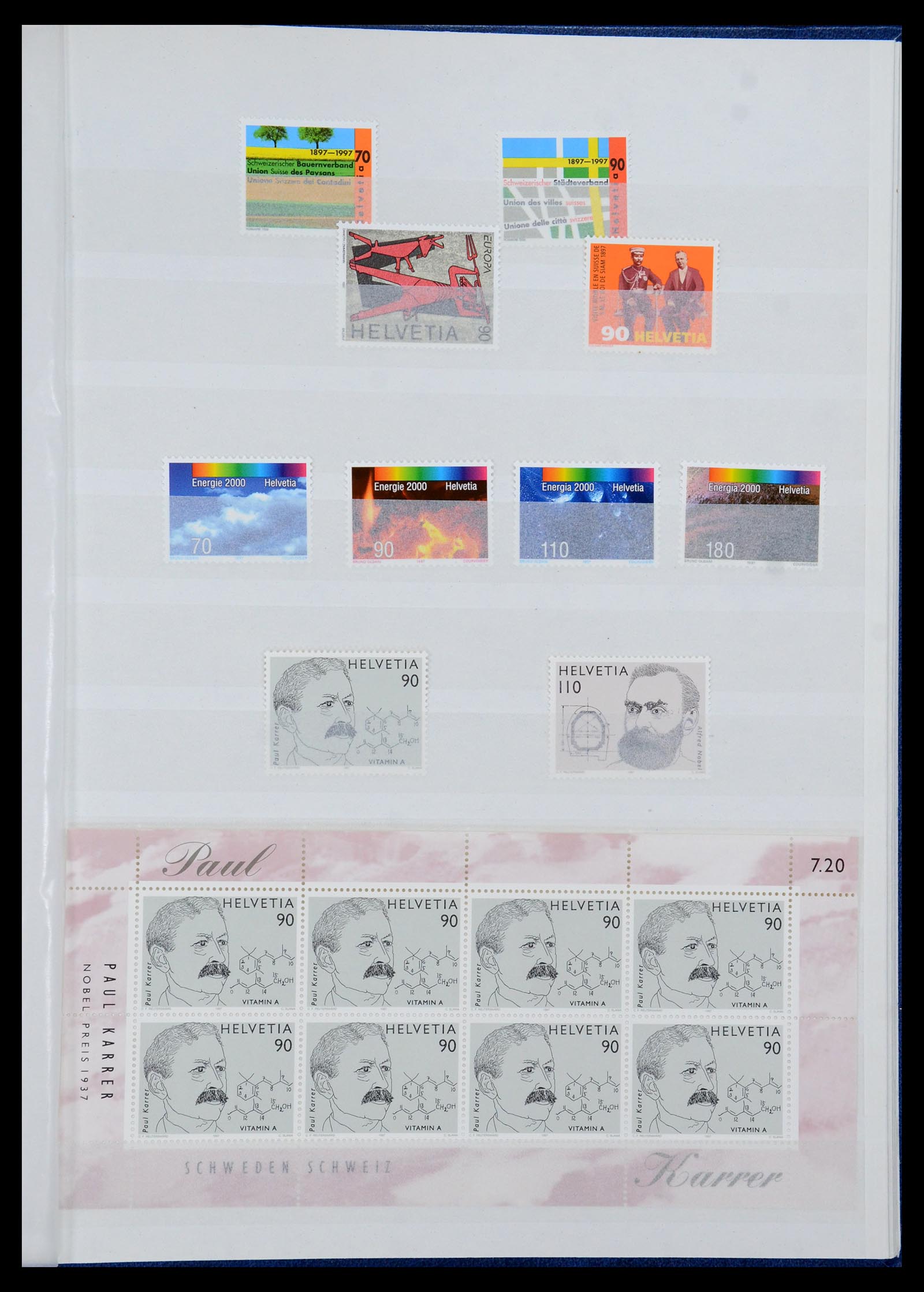 36284 205 - Postzegelverzameling 36284 Zwitserland 1854-2006.
