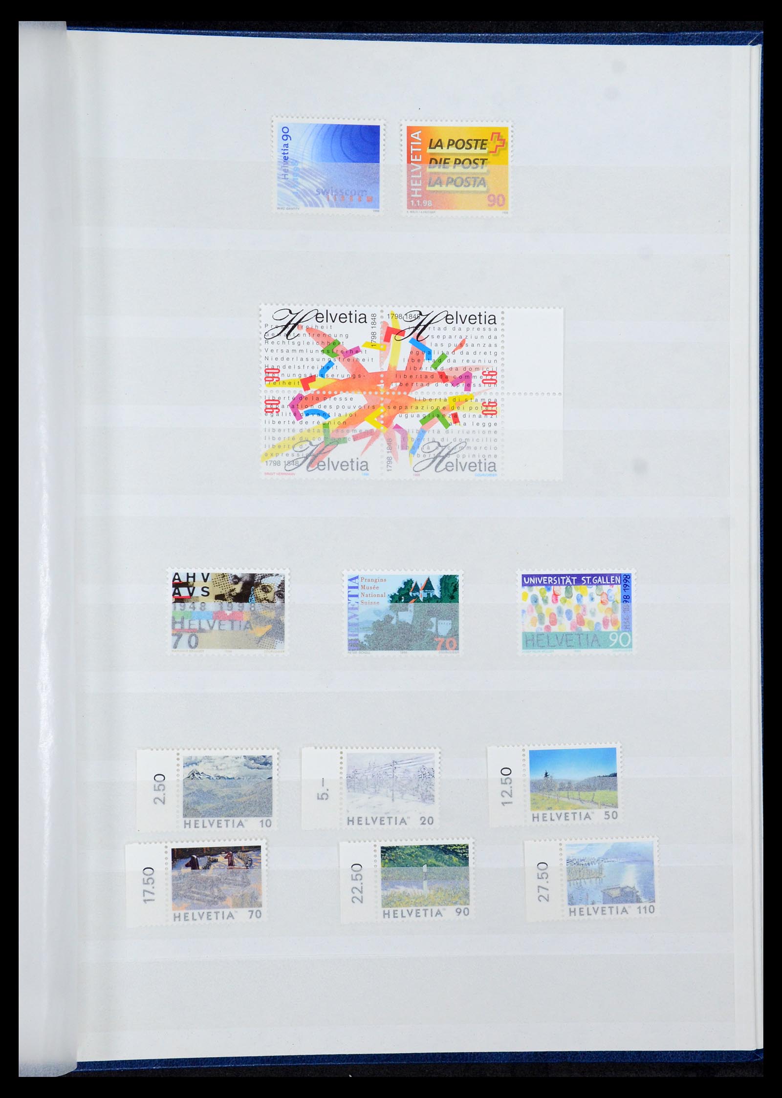 36284 208 - Postzegelverzameling 36284 Zwitserland 1854-2006.
