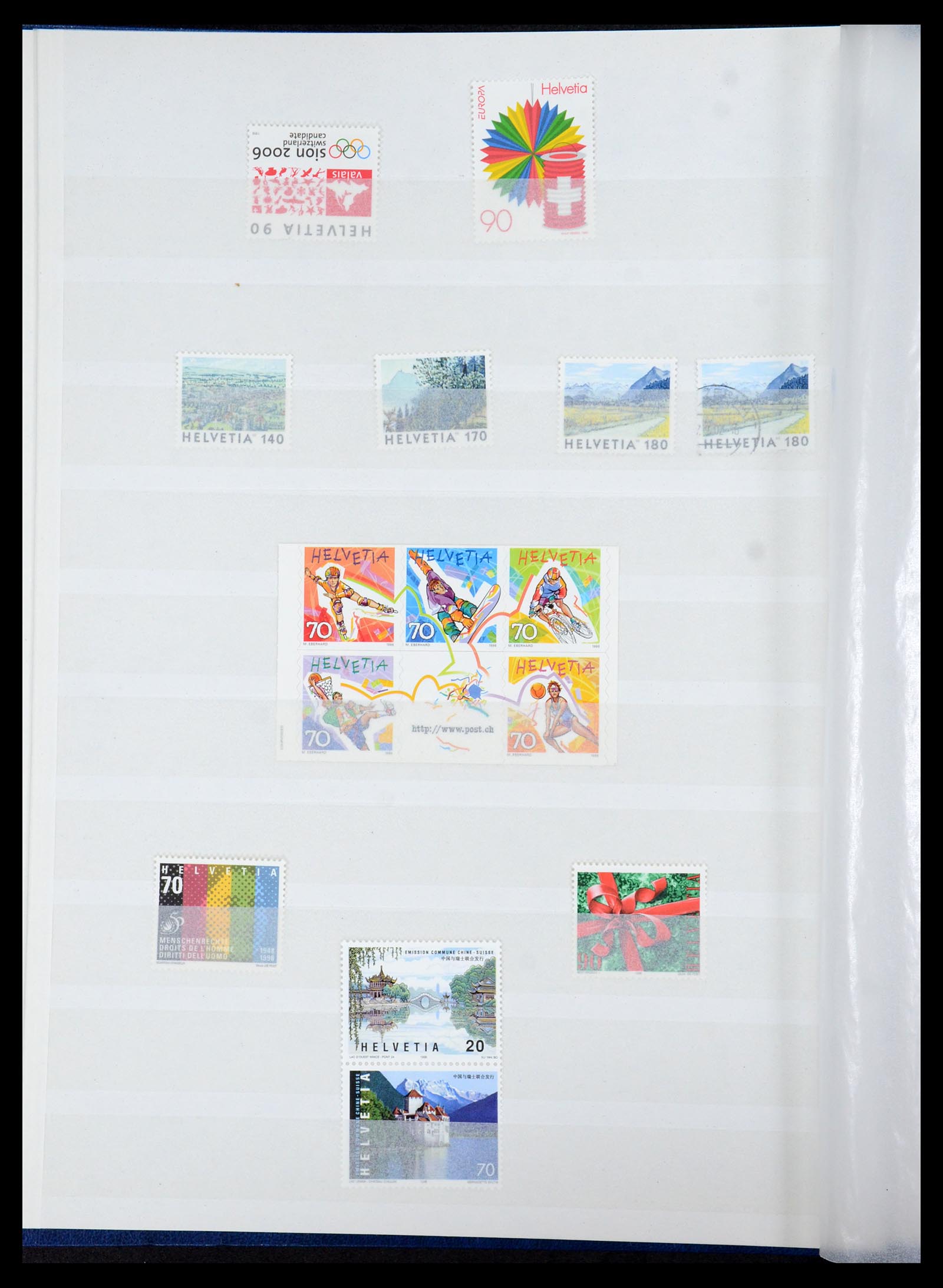 36284 210 - Postzegelverzameling 36284 Zwitserland 1854-2006.