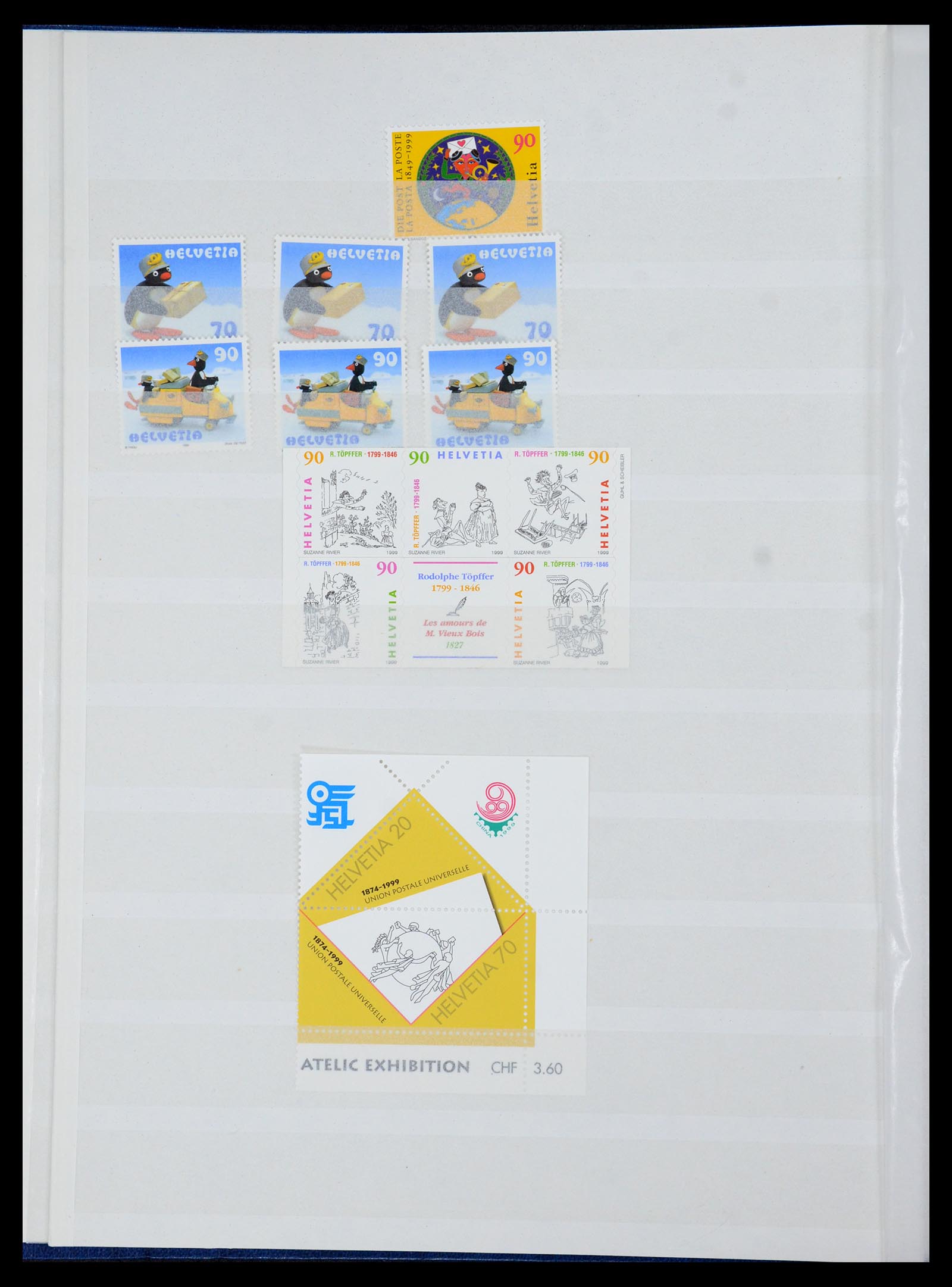 36284 211 - Postzegelverzameling 36284 Zwitserland 1854-2006.