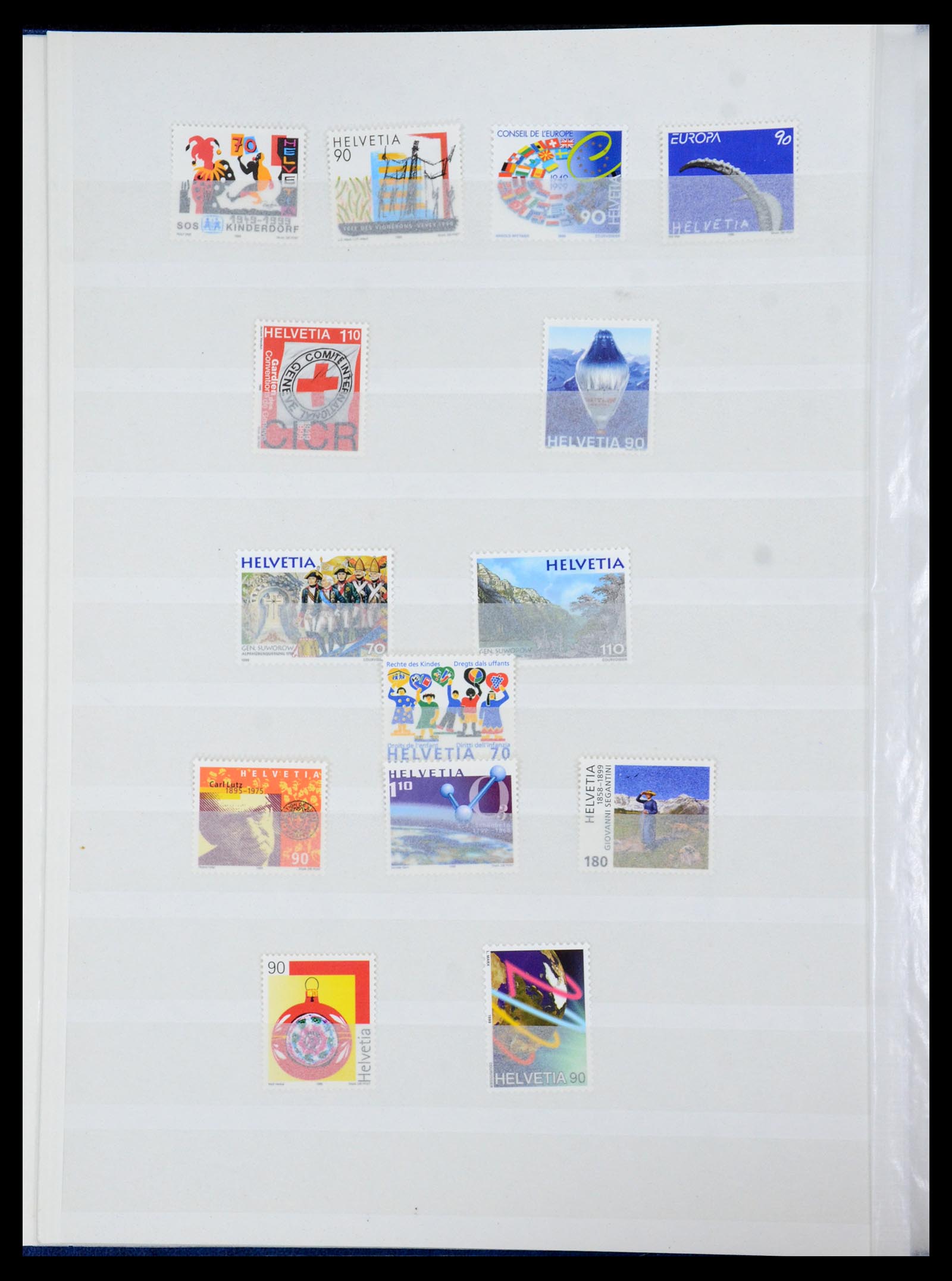 36284 213 - Postzegelverzameling 36284 Zwitserland 1854-2006.