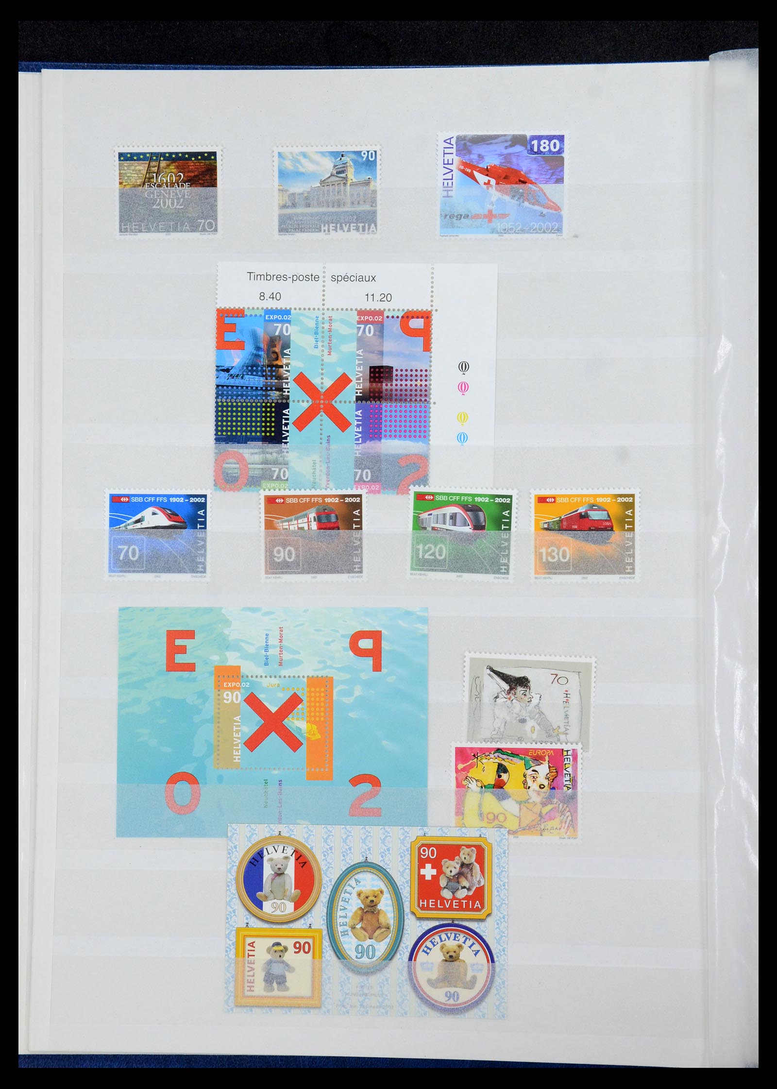 36284 217 - Postzegelverzameling 36284 Zwitserland 1854-2006.