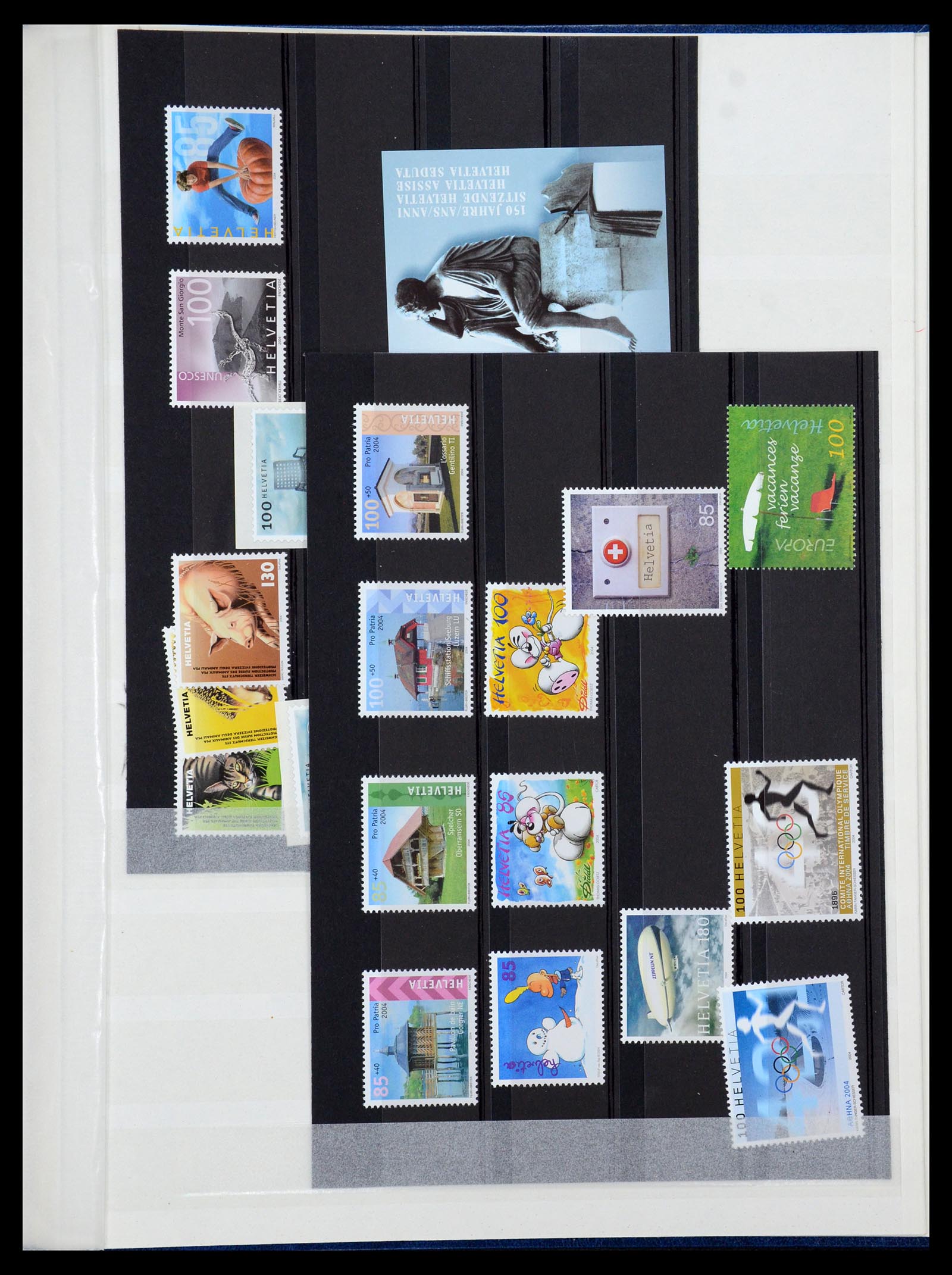 36284 221 - Postzegelverzameling 36284 Zwitserland 1854-2006.