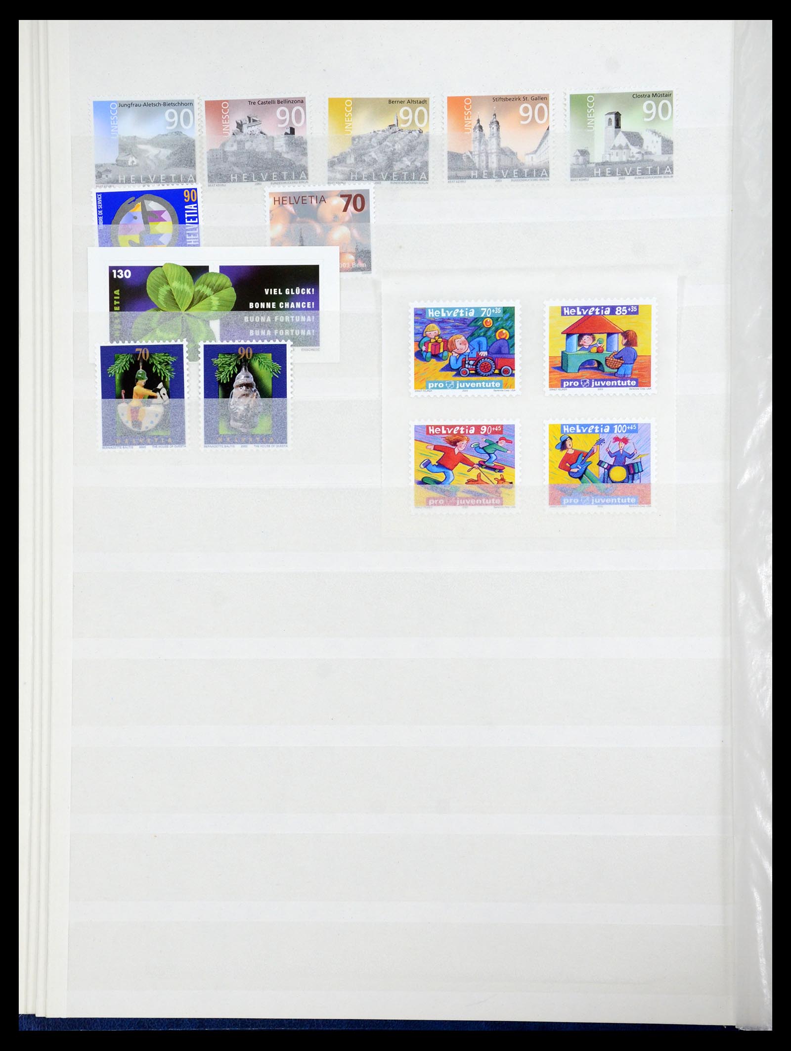 36284 222 - Postzegelverzameling 36284 Zwitserland 1854-2006.