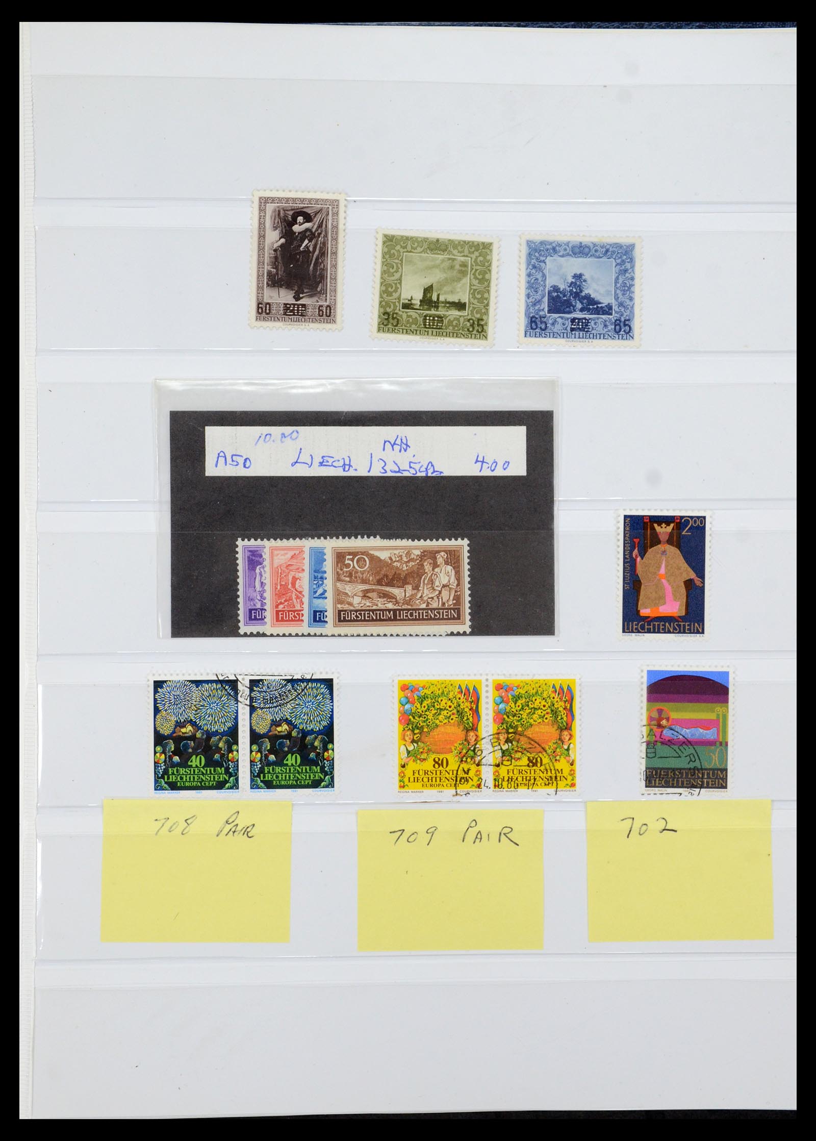 36286 001 - Stamp collection 36286 Liechtenstein 1959-2005.