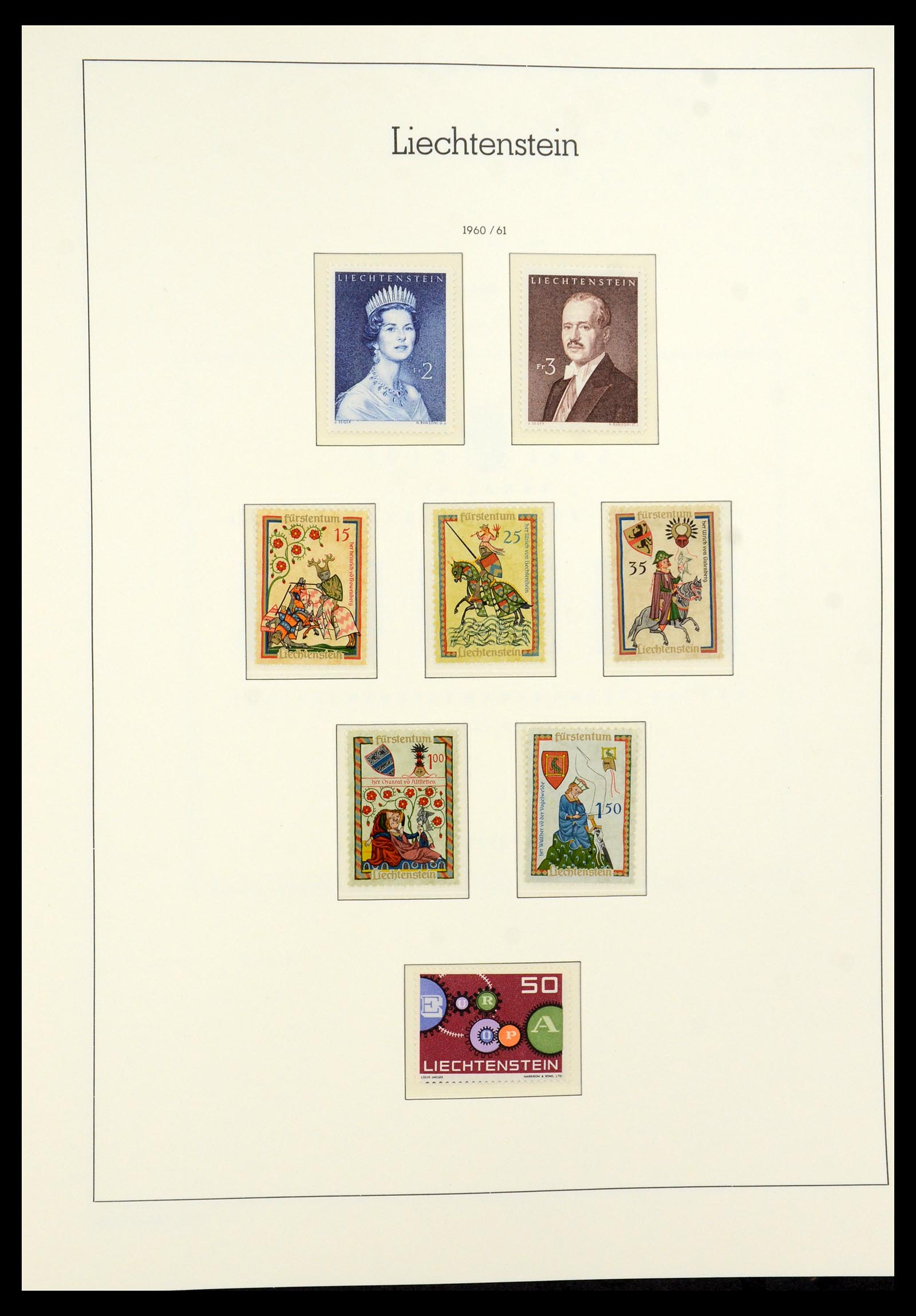 36286 004 - Stamp collection 36286 Liechtenstein 1959-2005.