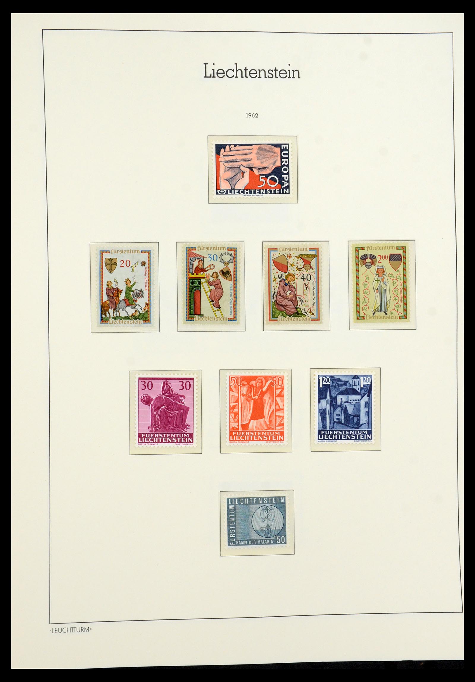 36286 007 - Postzegelverzameling 36286 Liechtenstein 1959-2005.