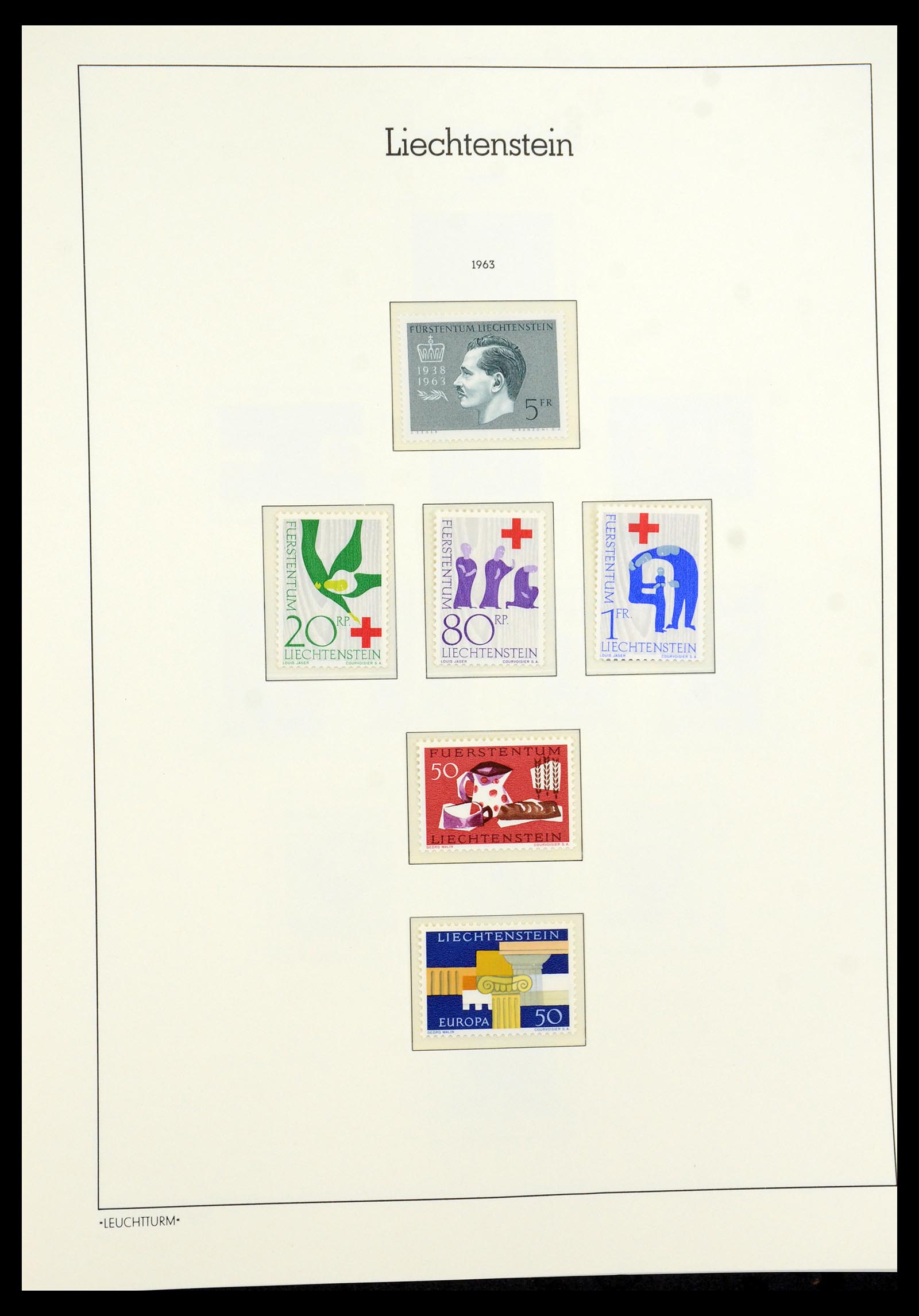 36286 008 - Postzegelverzameling 36286 Liechtenstein 1959-2005.