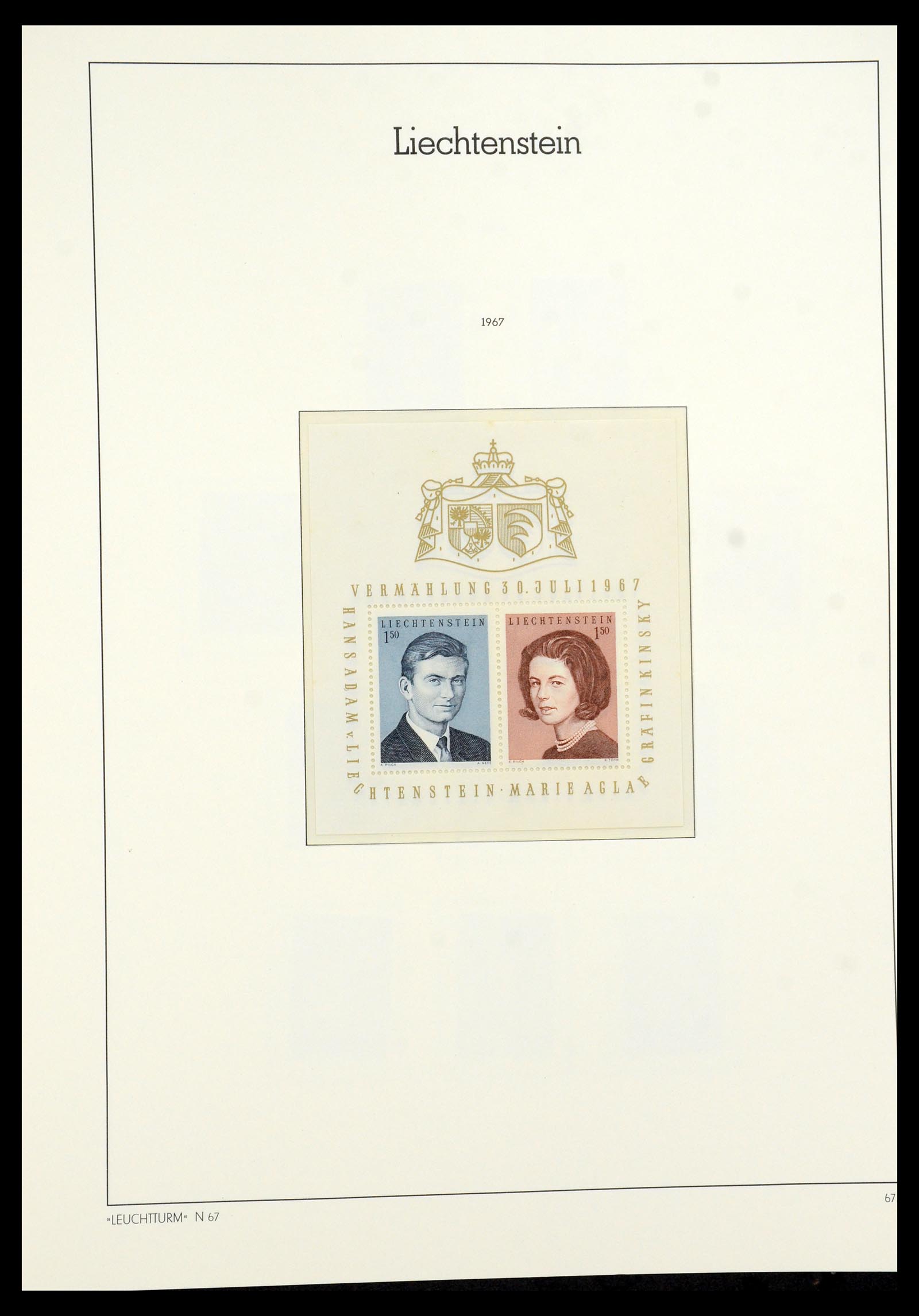 36286 014 - Postzegelverzameling 36286 Liechtenstein 1959-2005.