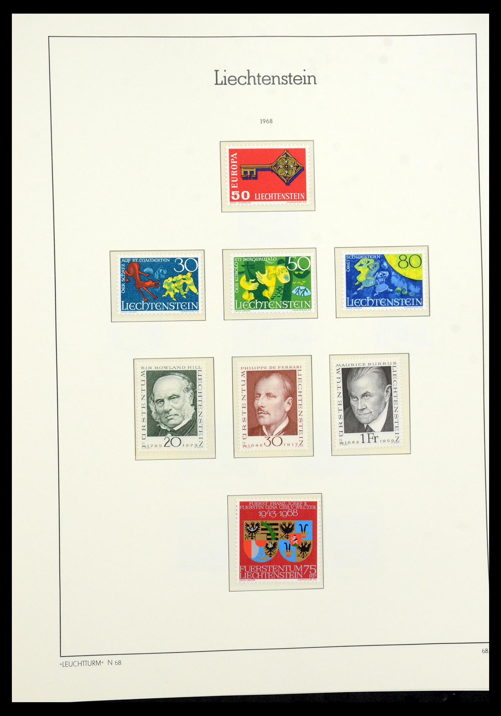 36286 016 - Postzegelverzameling 36286 Liechtenstein 1959-2005.