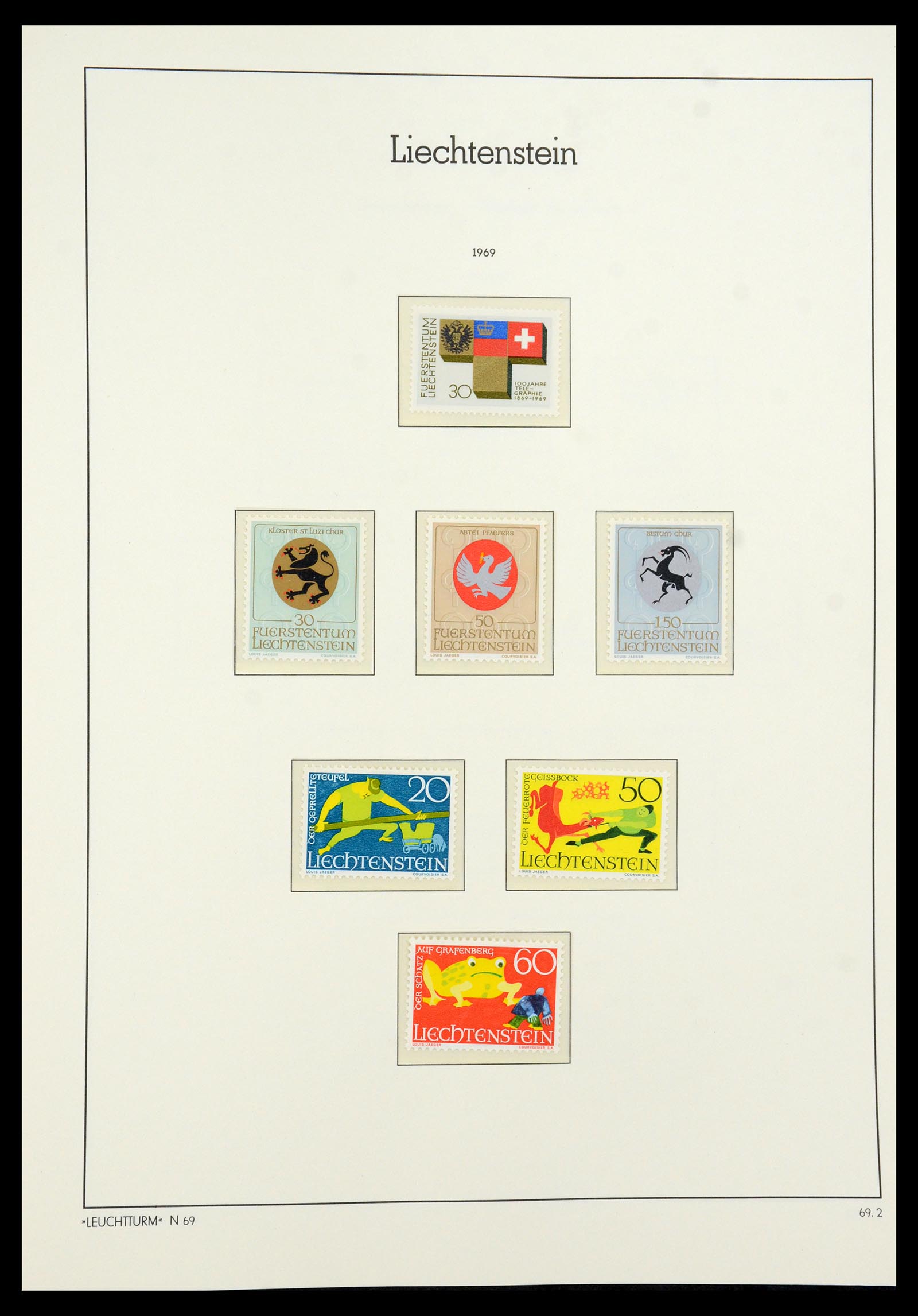 36286 019 - Postzegelverzameling 36286 Liechtenstein 1959-2005.