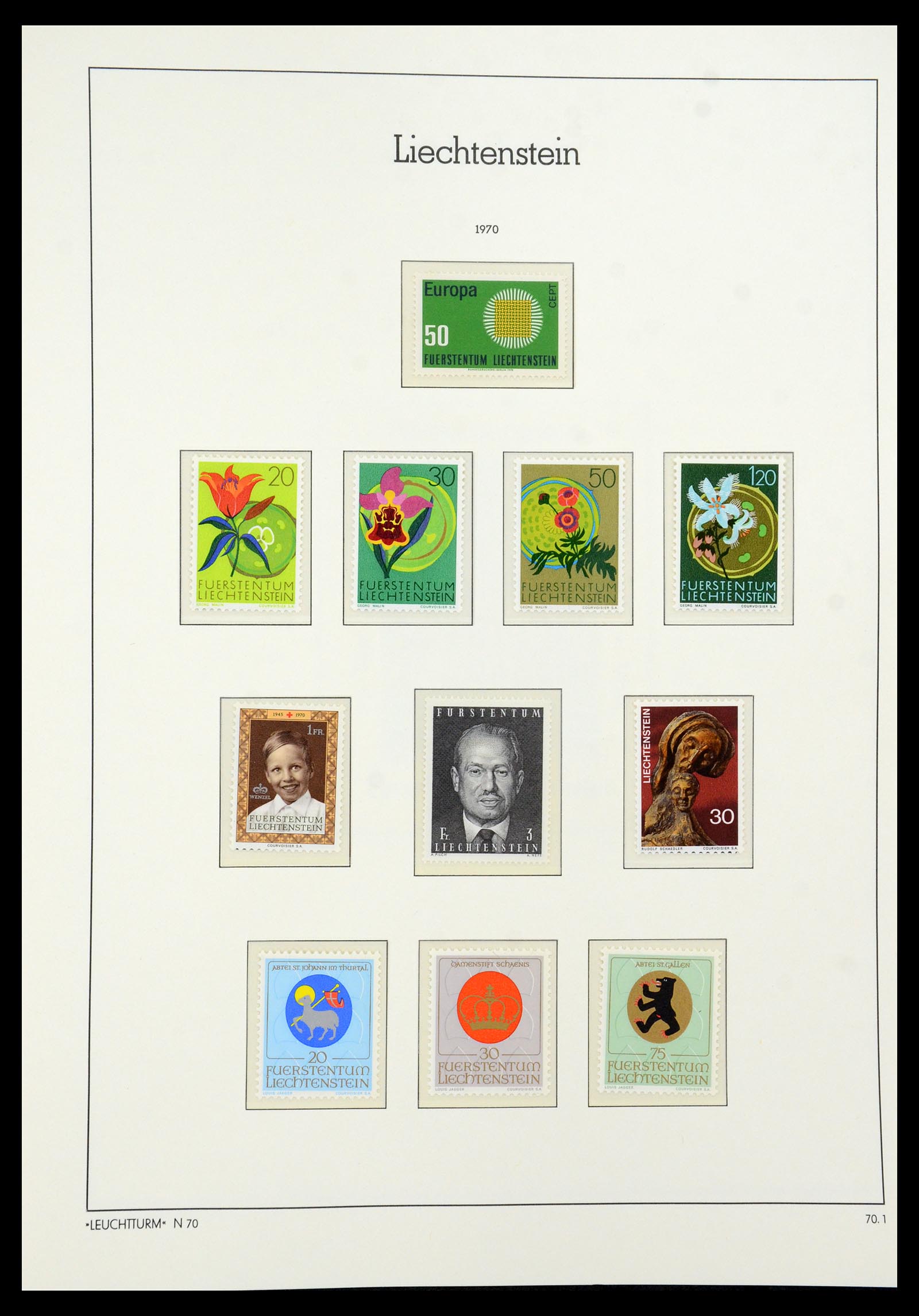 36286 021 - Stamp collection 36286 Liechtenstein 1959-2005.