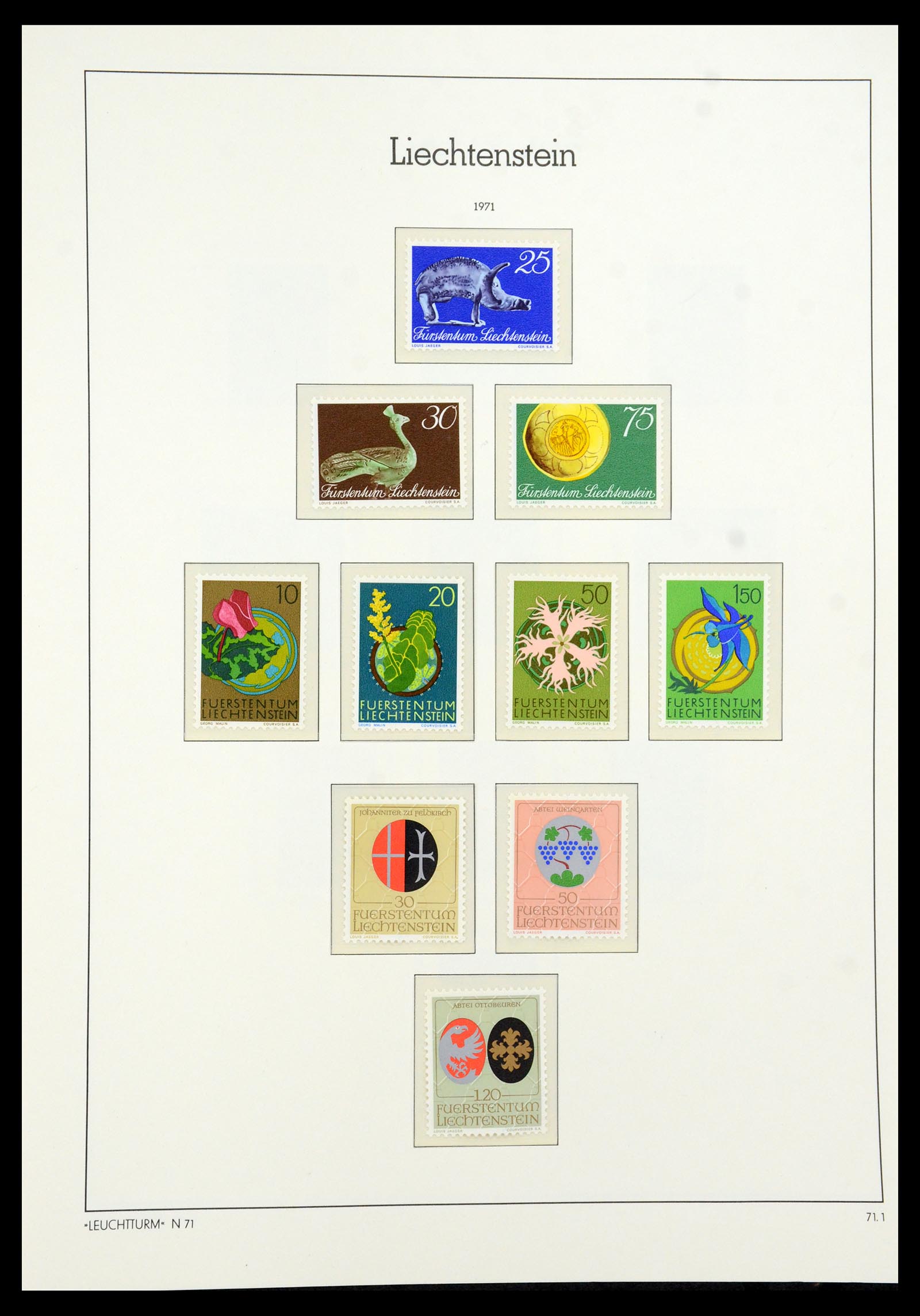 36286 022 - Stamp collection 36286 Liechtenstein 1959-2005.