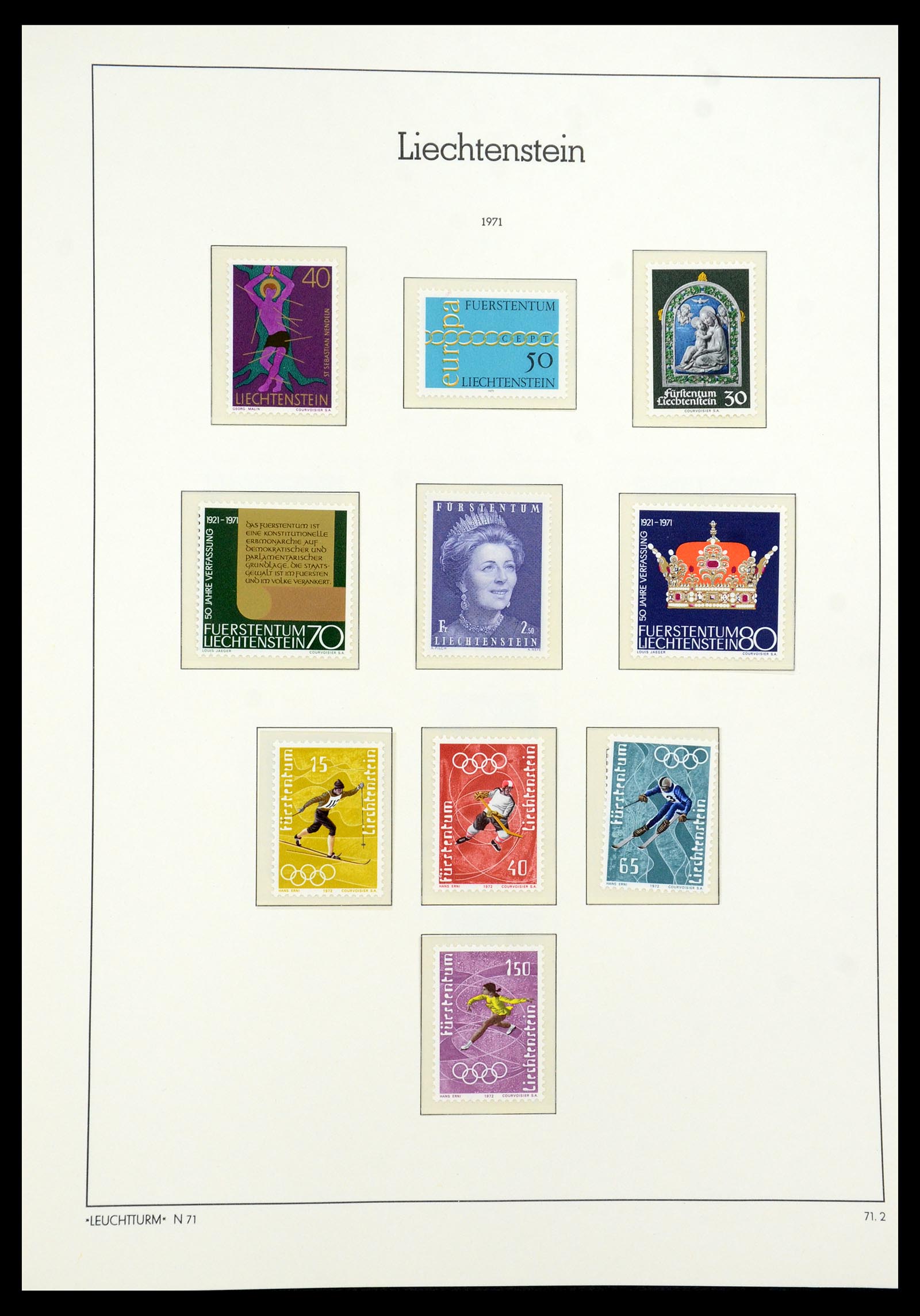 36286 023 - Stamp collection 36286 Liechtenstein 1959-2005.
