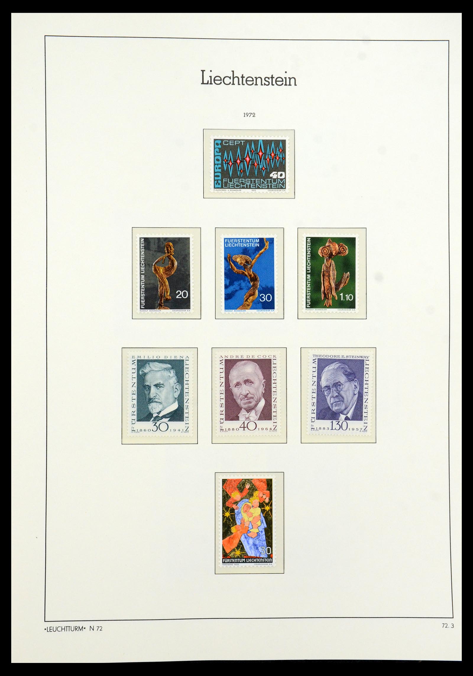 36286 026 - Stamp collection 36286 Liechtenstein 1959-2005.