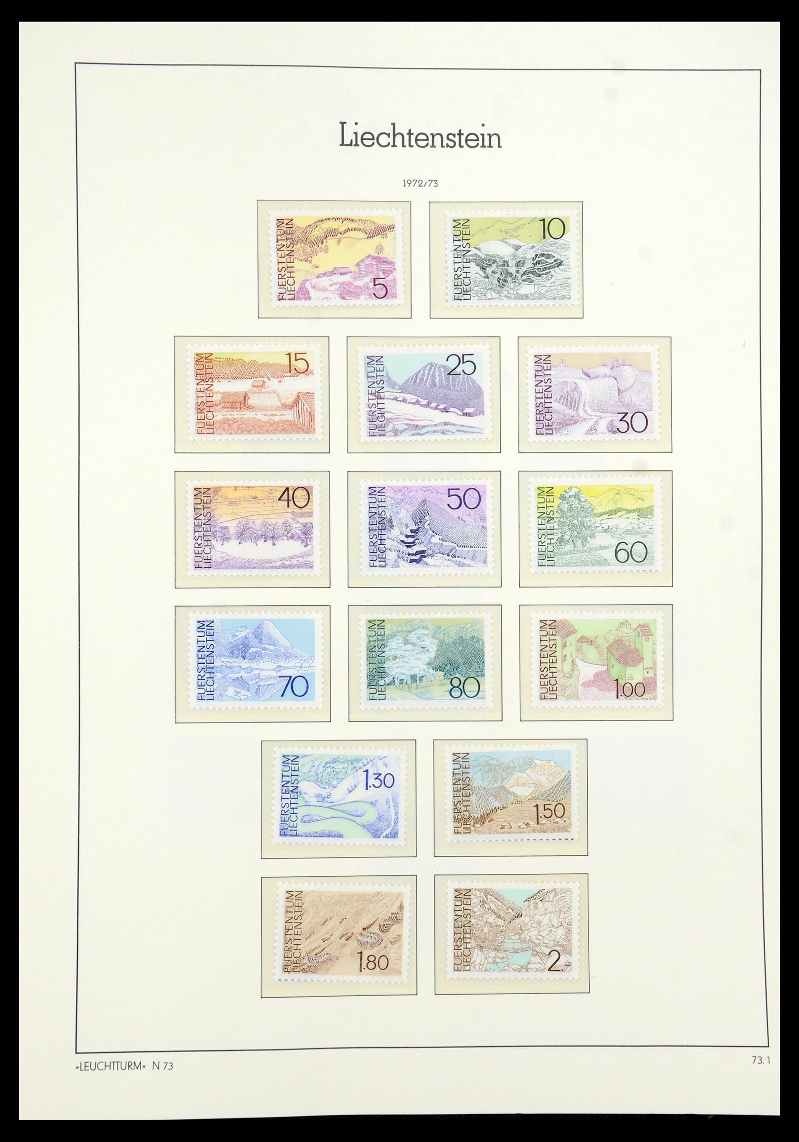 36286 027 - Stamp collection 36286 Liechtenstein 1959-2005.