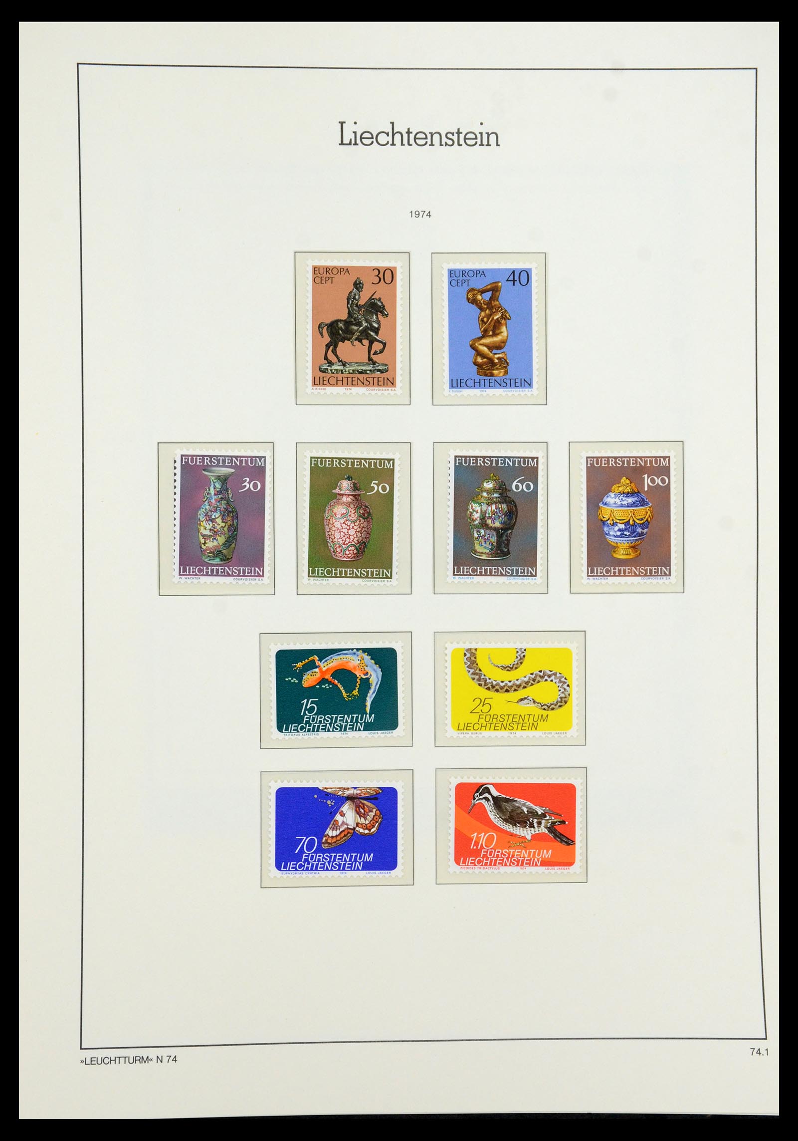 36286 029 - Stamp collection 36286 Liechtenstein 1959-2005.