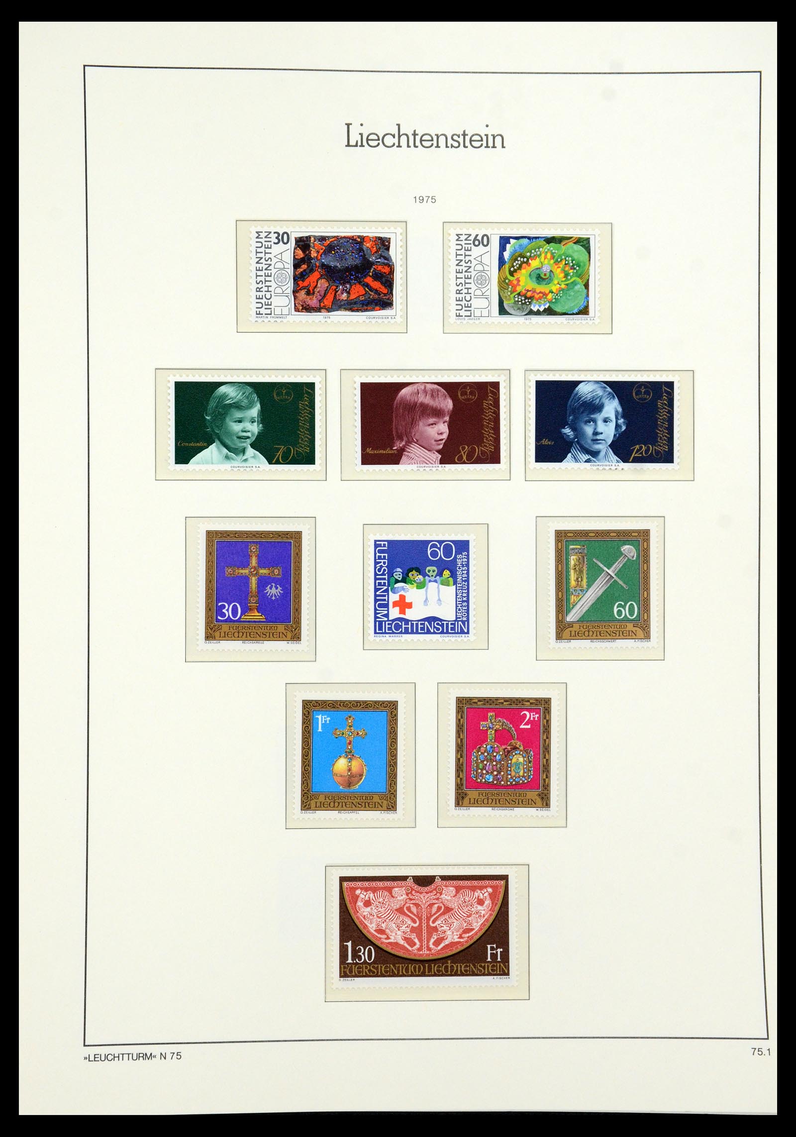 36286 032 - Stamp collection 36286 Liechtenstein 1959-2005.