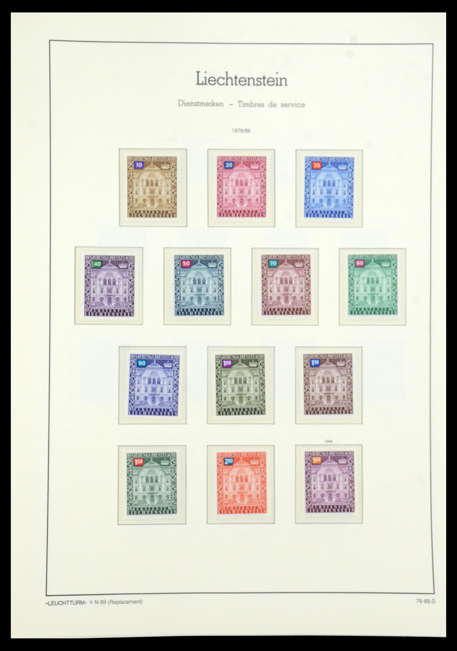 36286 037 - Stamp collection 36286 Liechtenstein 1959-2005.