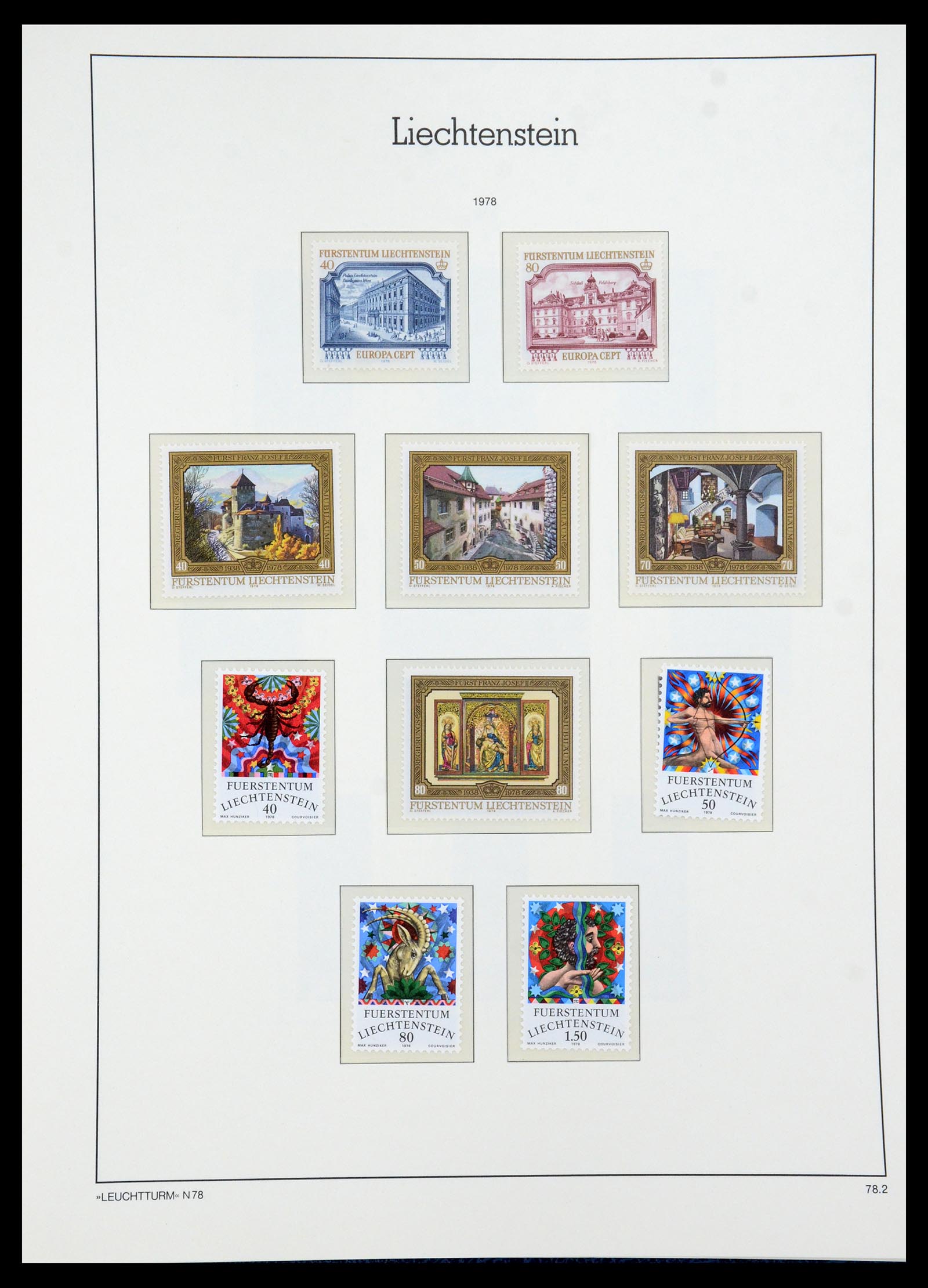 36286 043 - Stamp collection 36286 Liechtenstein 1959-2005.