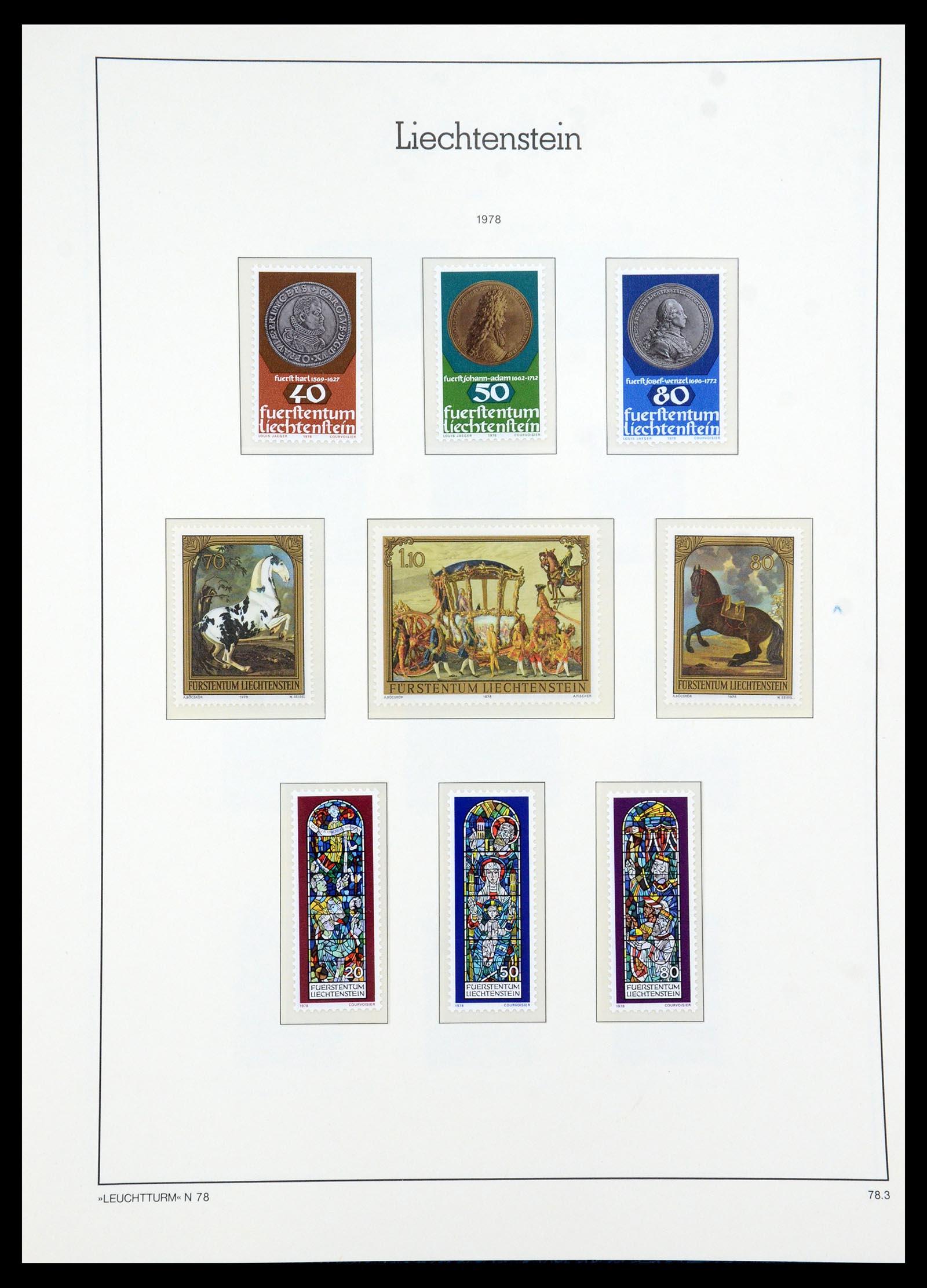 36286 044 - Stamp collection 36286 Liechtenstein 1959-2005.