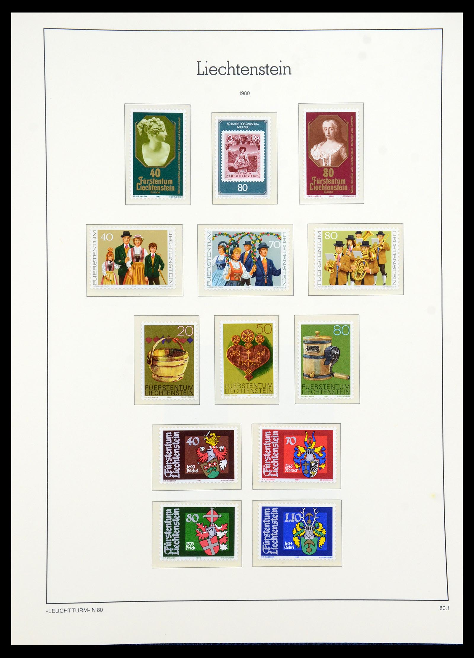 36286 047 - Stamp collection 36286 Liechtenstein 1959-2005.