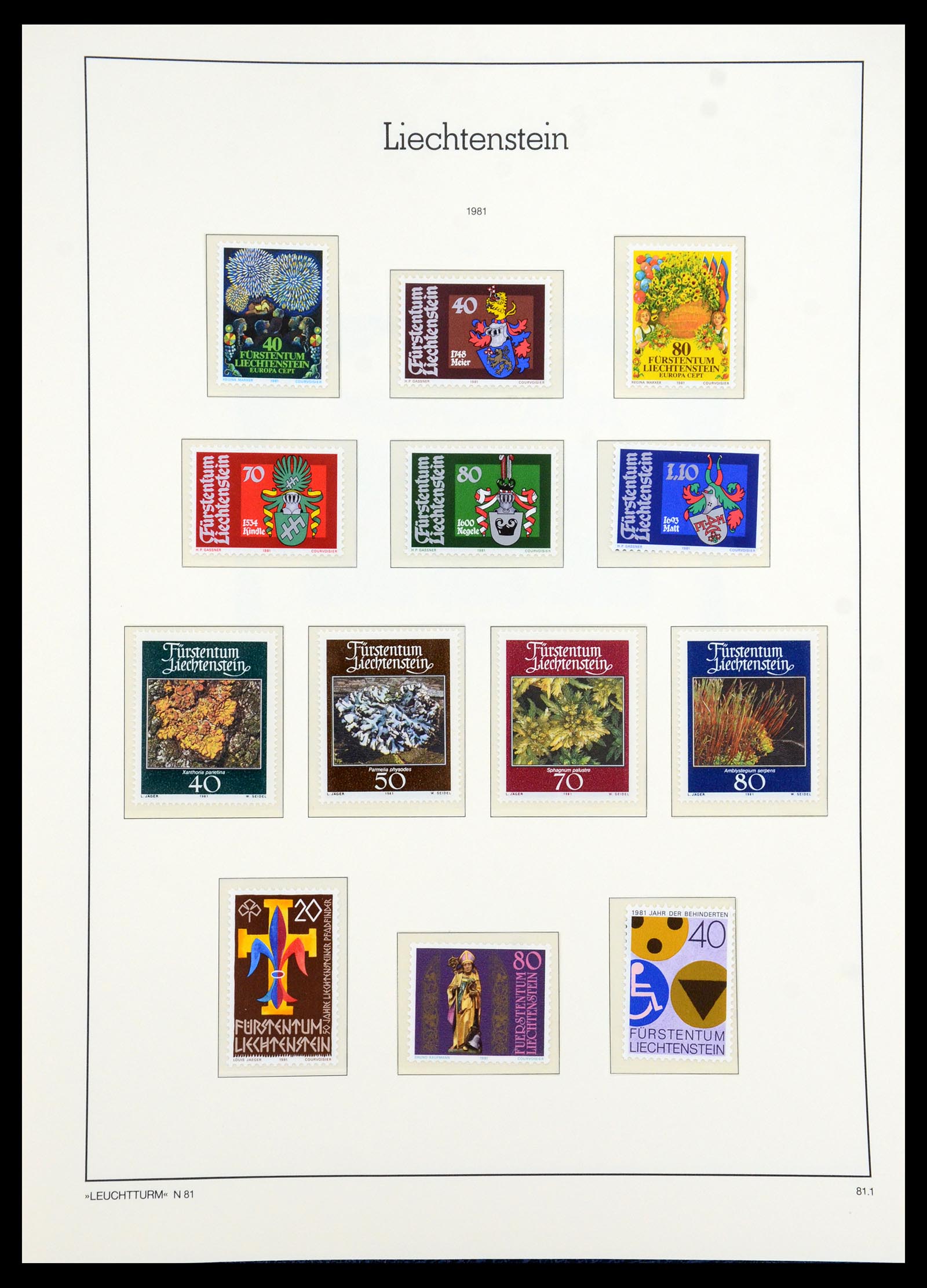 36286 049 - Stamp collection 36286 Liechtenstein 1959-2005.