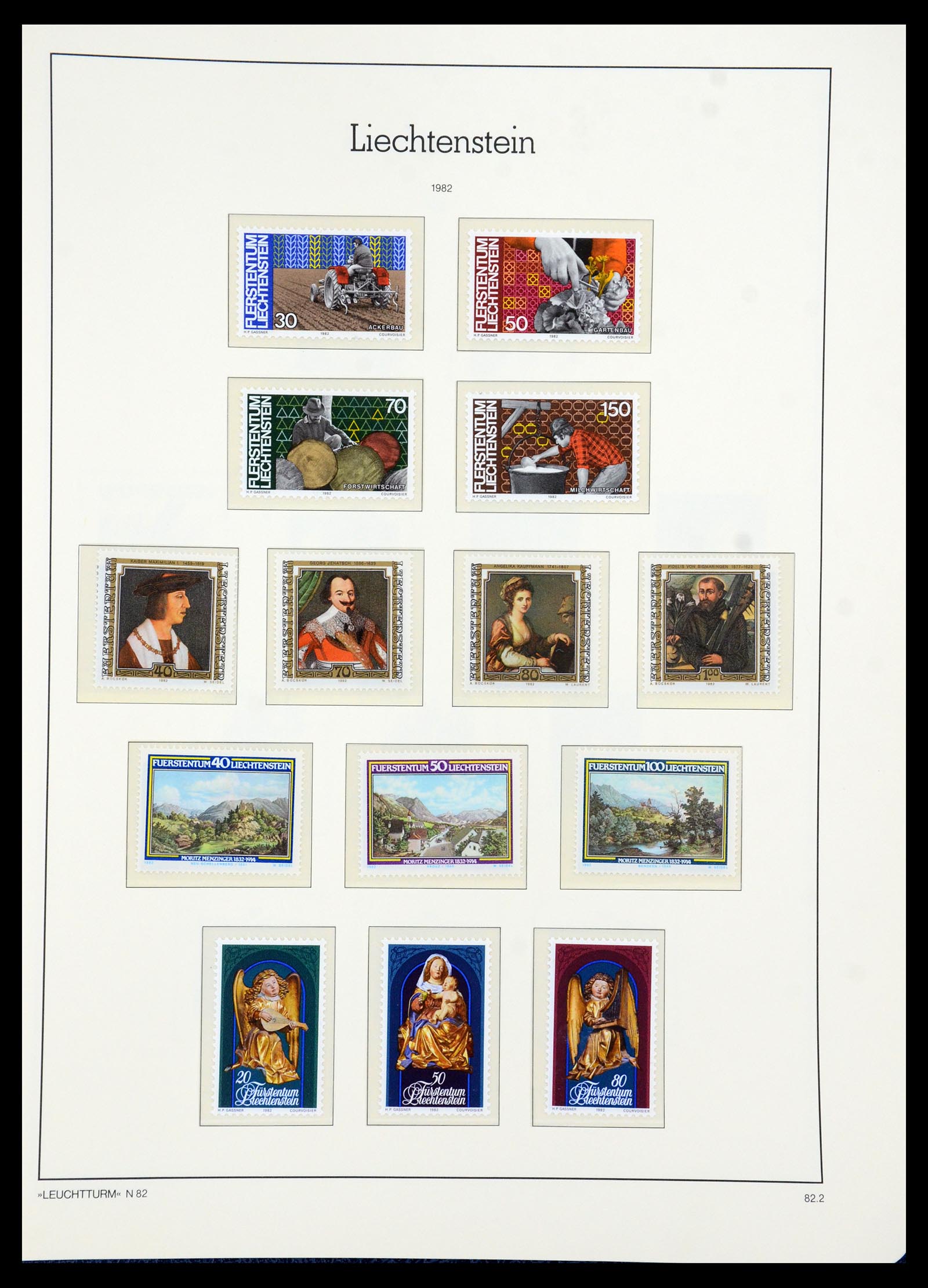 36286 053 - Stamp collection 36286 Liechtenstein 1959-2005.