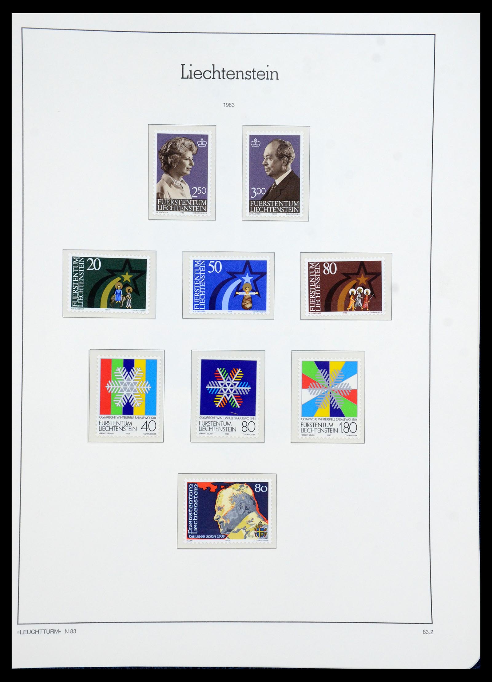 36286 054 - Stamp collection 36286 Liechtenstein 1959-2005.