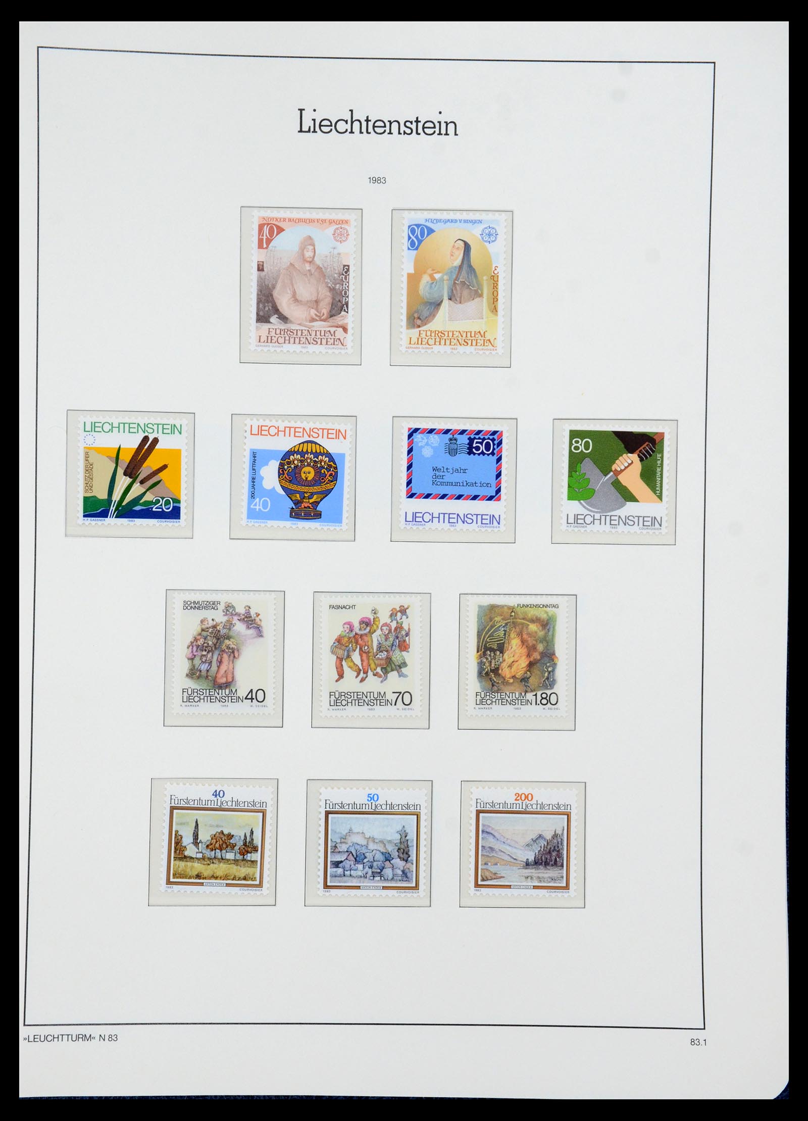 36286 055 - Stamp collection 36286 Liechtenstein 1959-2005.